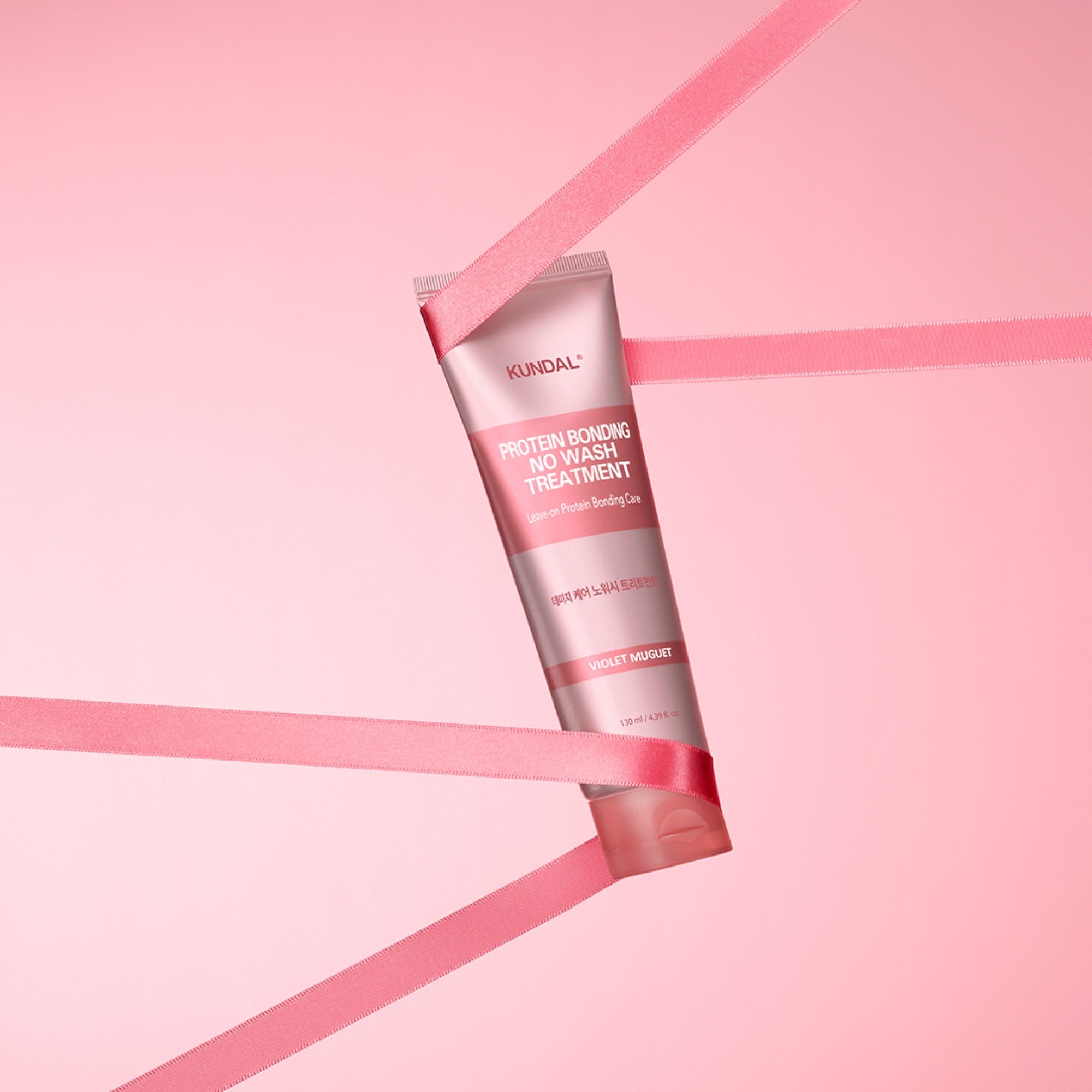 KUNDAL PROTEIN BONDING NO WASH Intensiv stärkende Behandlung ohne Ausspülen Violet Muguet 130 ml #2