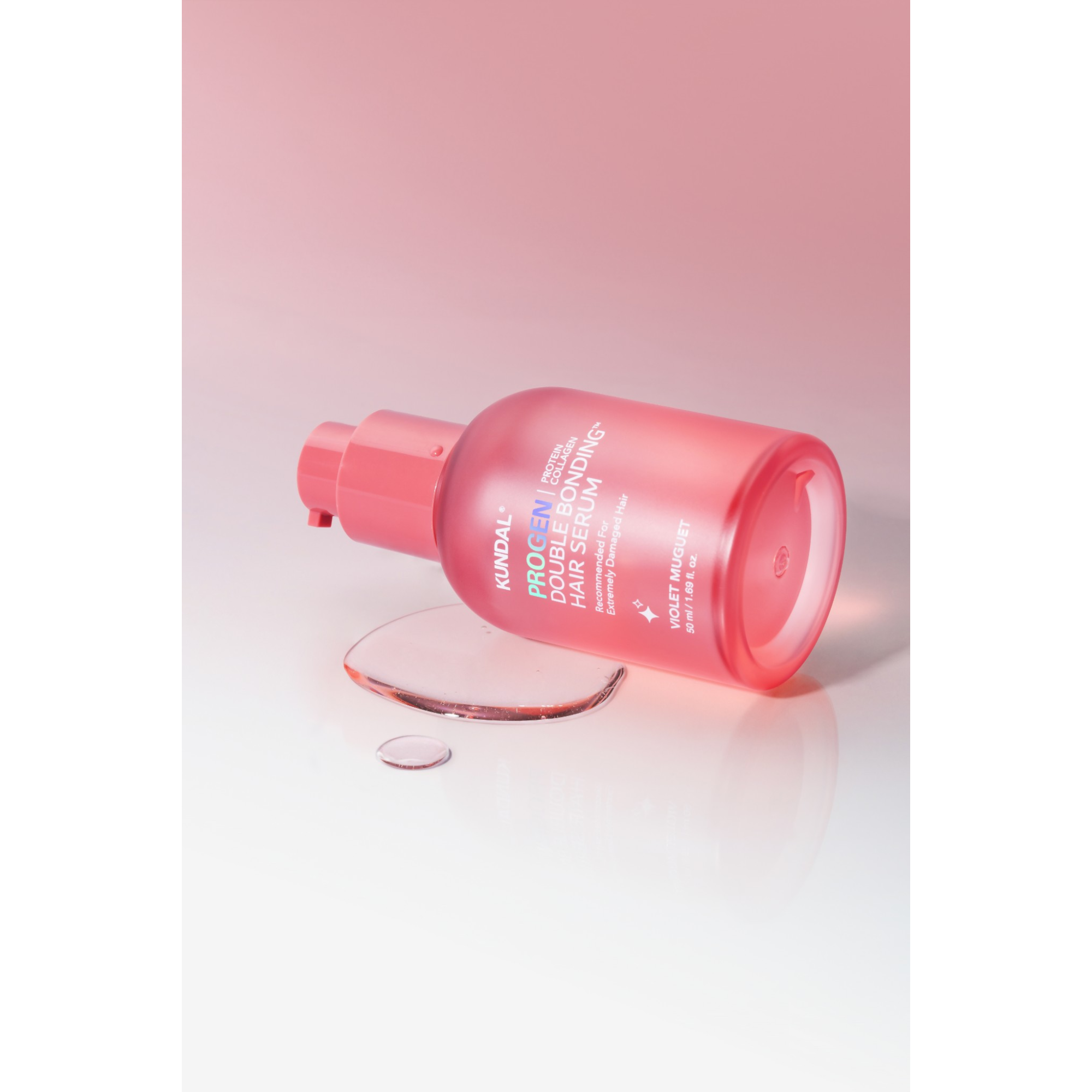 KUNDAL PROGEN DOUBLE BONDING Intensiv regenerierendes Serum, das die Haarbindungen wiederherstellt Violet Muguet 50 ml #2