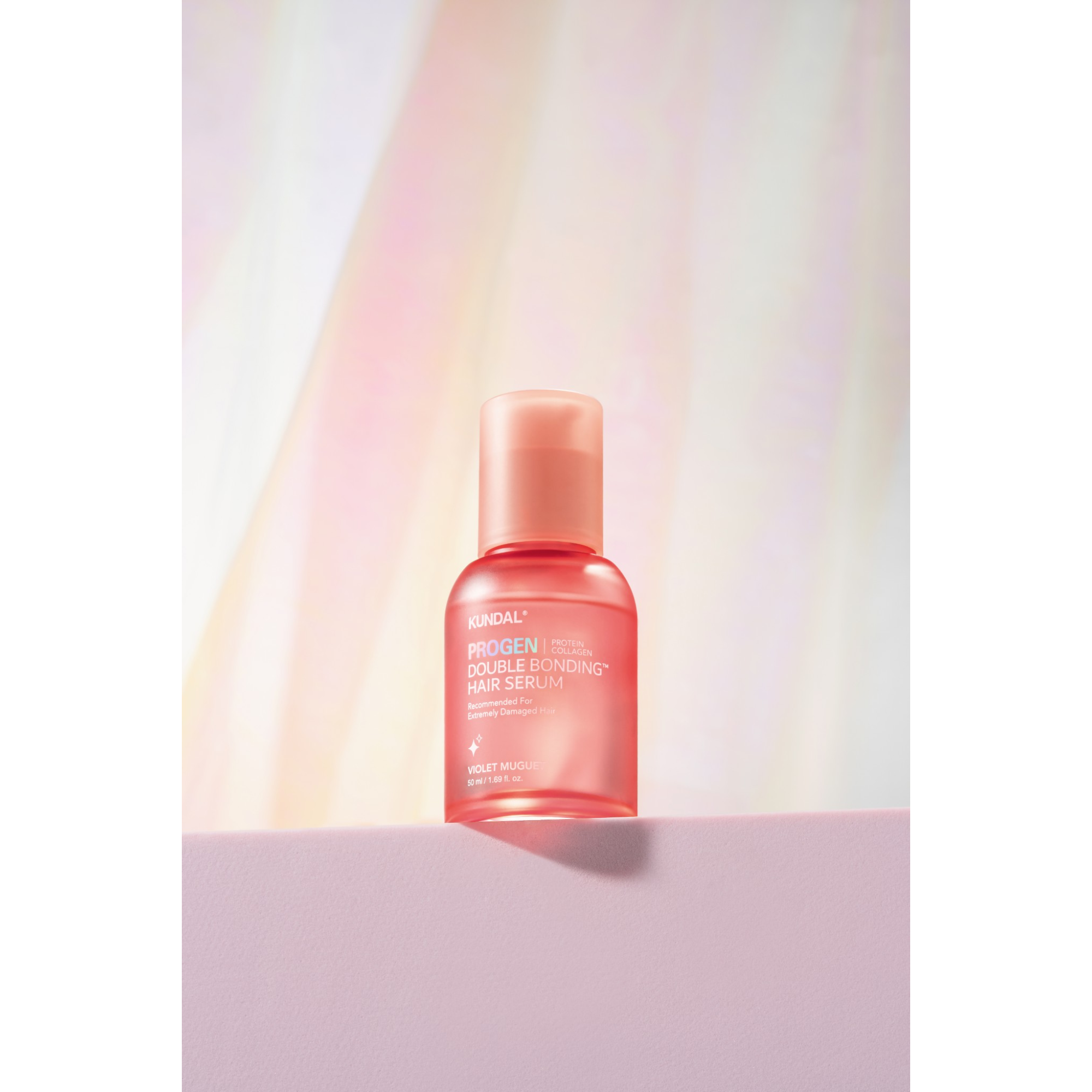 KUNDAL PROGEN DOUBLE BONDING Intensiv regenerierendes Serum, das die Haarbindungen wiederherstellt Violet Muguet 50 ml #3