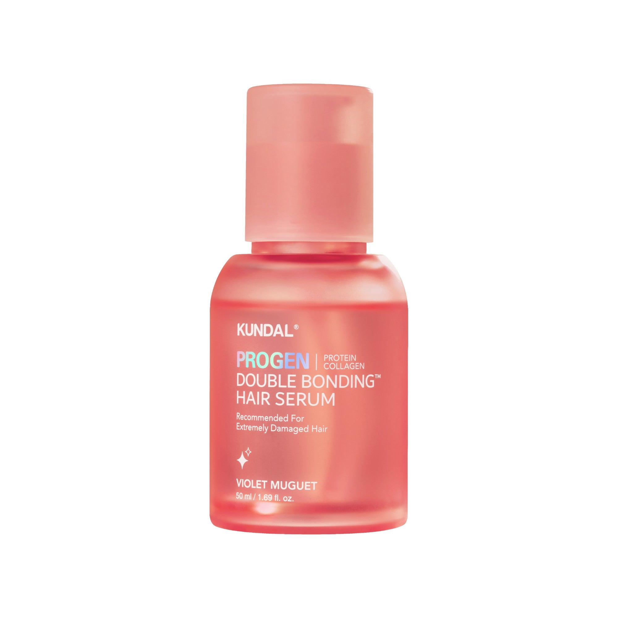KUNDAL PROGEN DOUBLE BONDING Intensiv regenerierendes Serum, das die Haarbindungen wiederherstellt Violet Muguet 50 ml