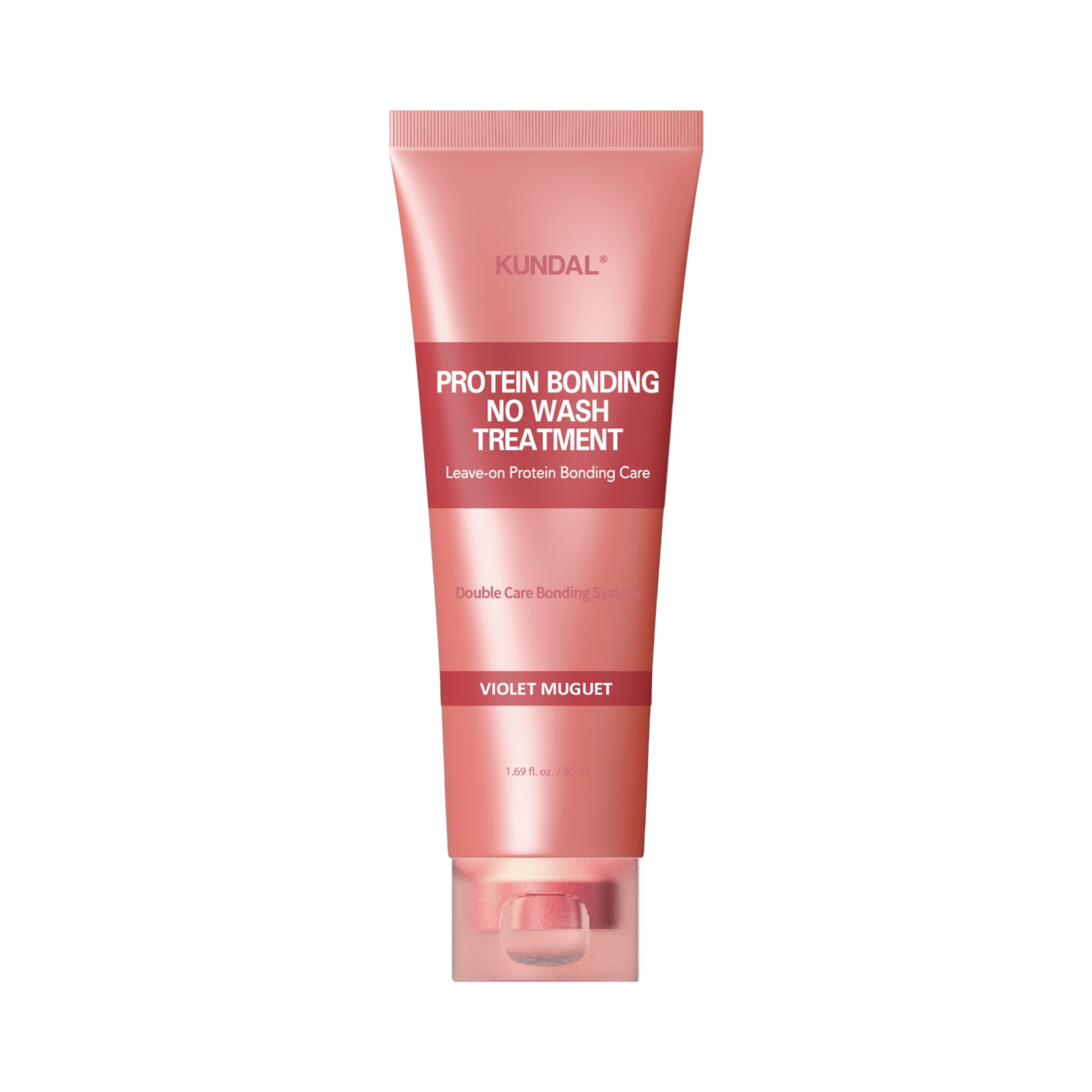 KUNDAL PROTEIN BONDING NO WASH Intensiv stärkende Behandlung ohne Ausspülen Violet Muguet 50 ml