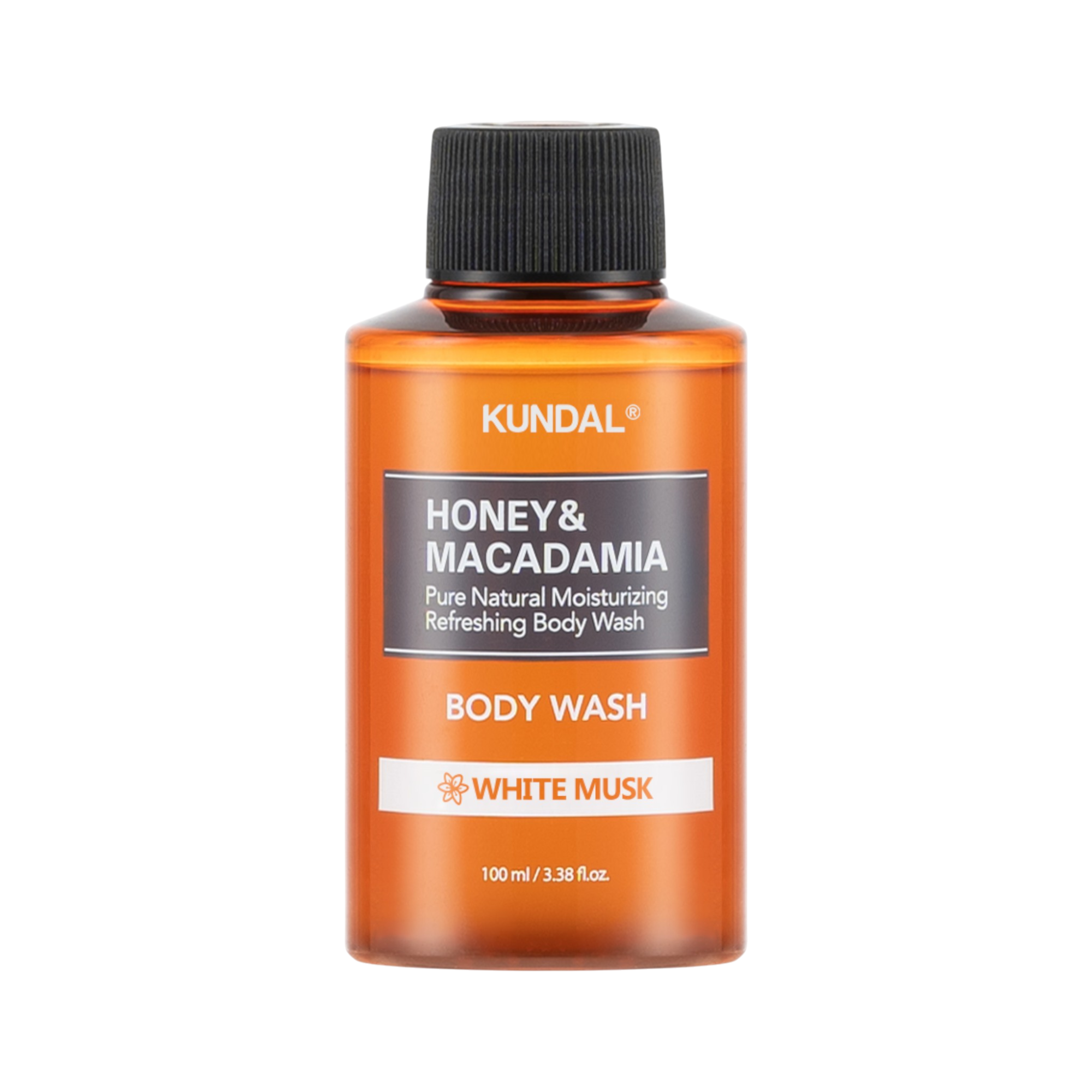 KUNDAL HONEY & MACADAMIA Erfrischendes Körperwaschgel White Musk 100 ml