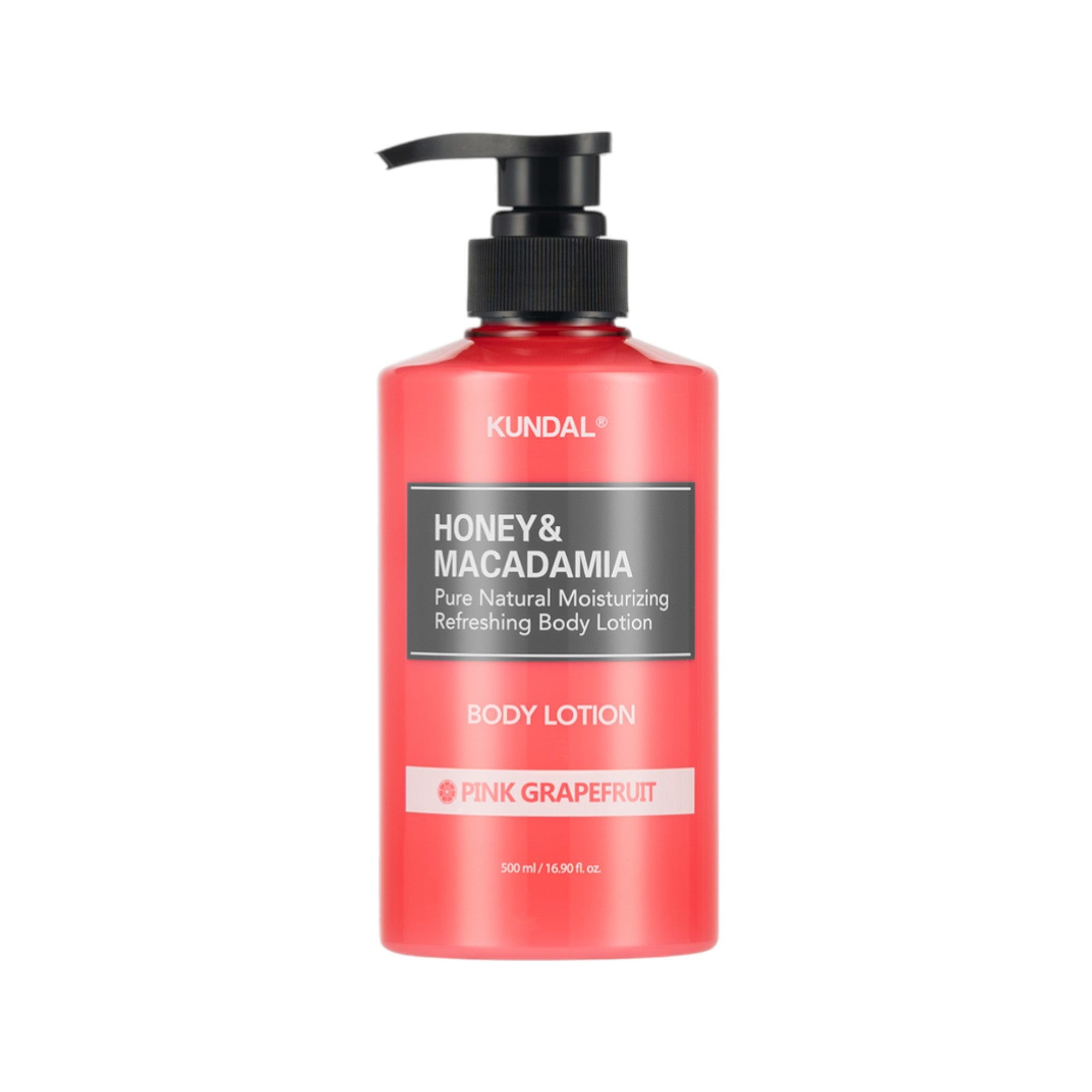 KUNDAL HONEY & MACADAMIA Feuchtigkeitsspendender Grapefruit-Körperbalsam 500 ml