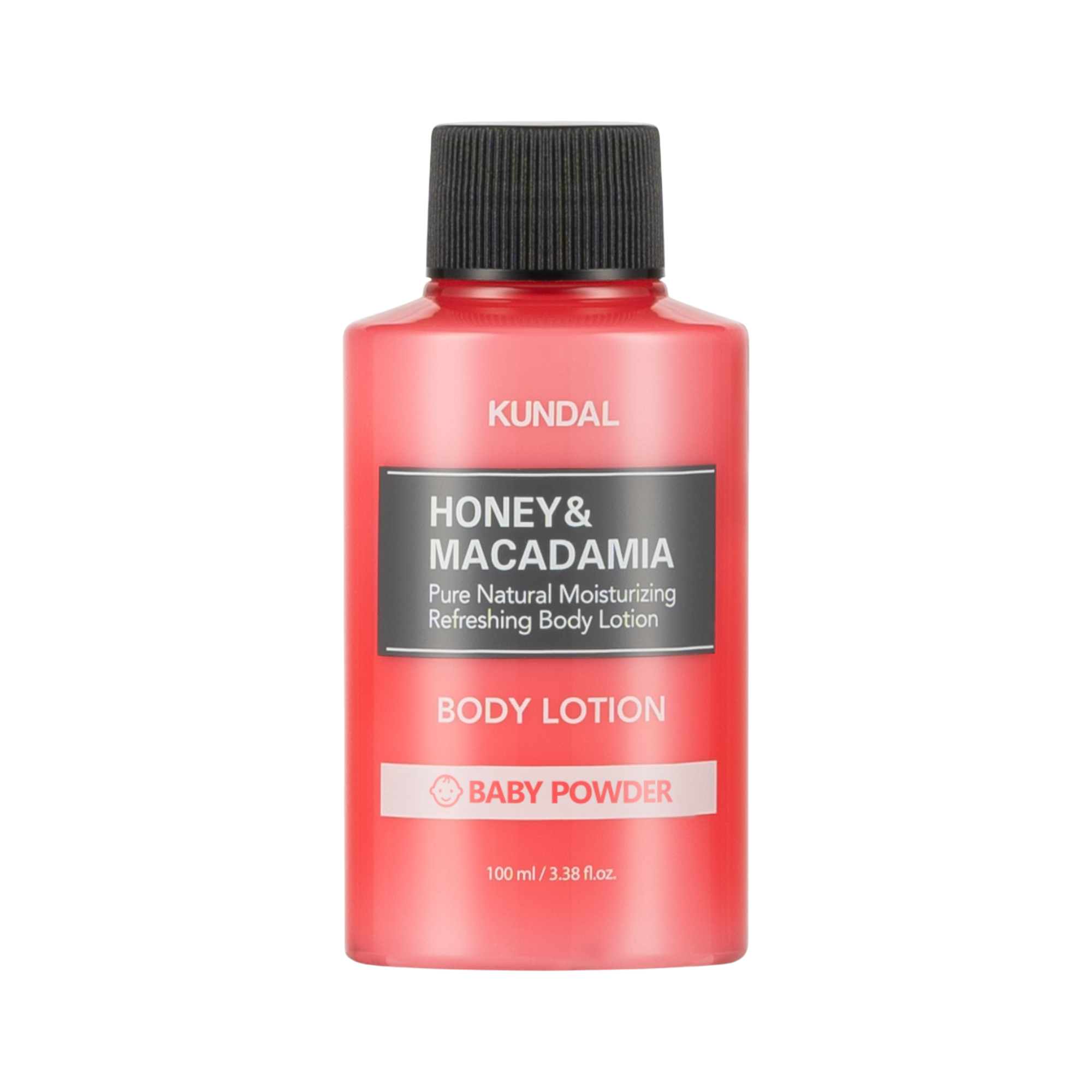 KUNDAL HONEY & MACADAMIA Feuchtigkeitsspendende Körperlotion Babypuder 100 ml