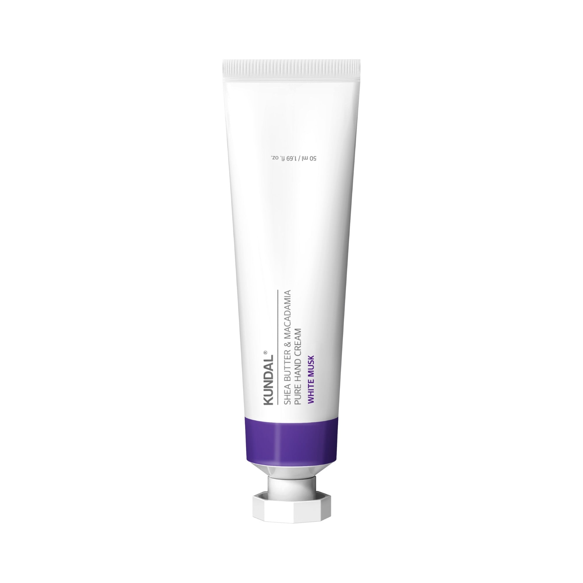 KUNDAL SHEA BUTTER & MACADAMIA Intensiv feuchtigkeitsspendende Handcreme White Musk 50 ml