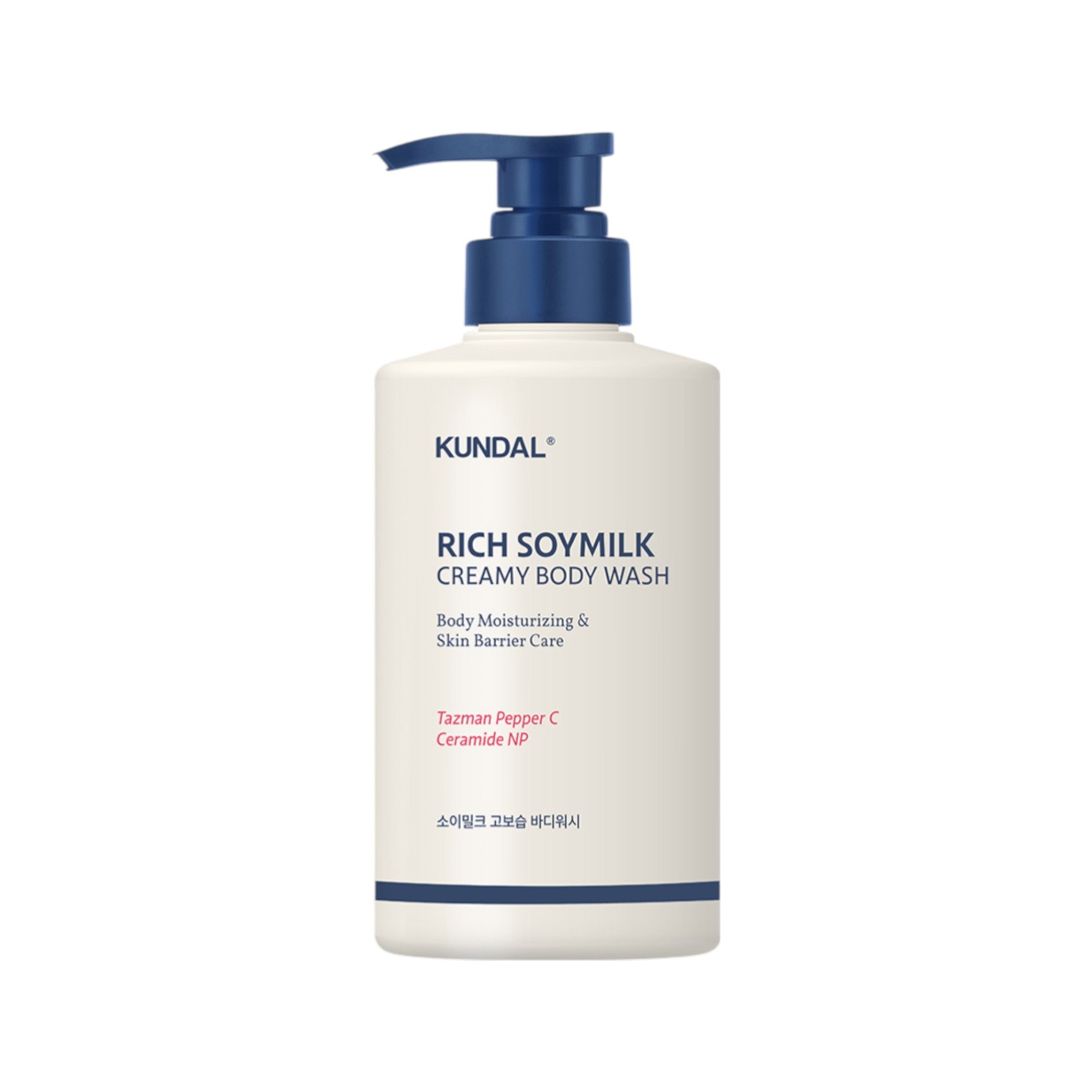 KUNDAL RICH SOYMILK CREAM Feuchtigkeitsspendende Duschmilch Mellow Vanilla 500 ml