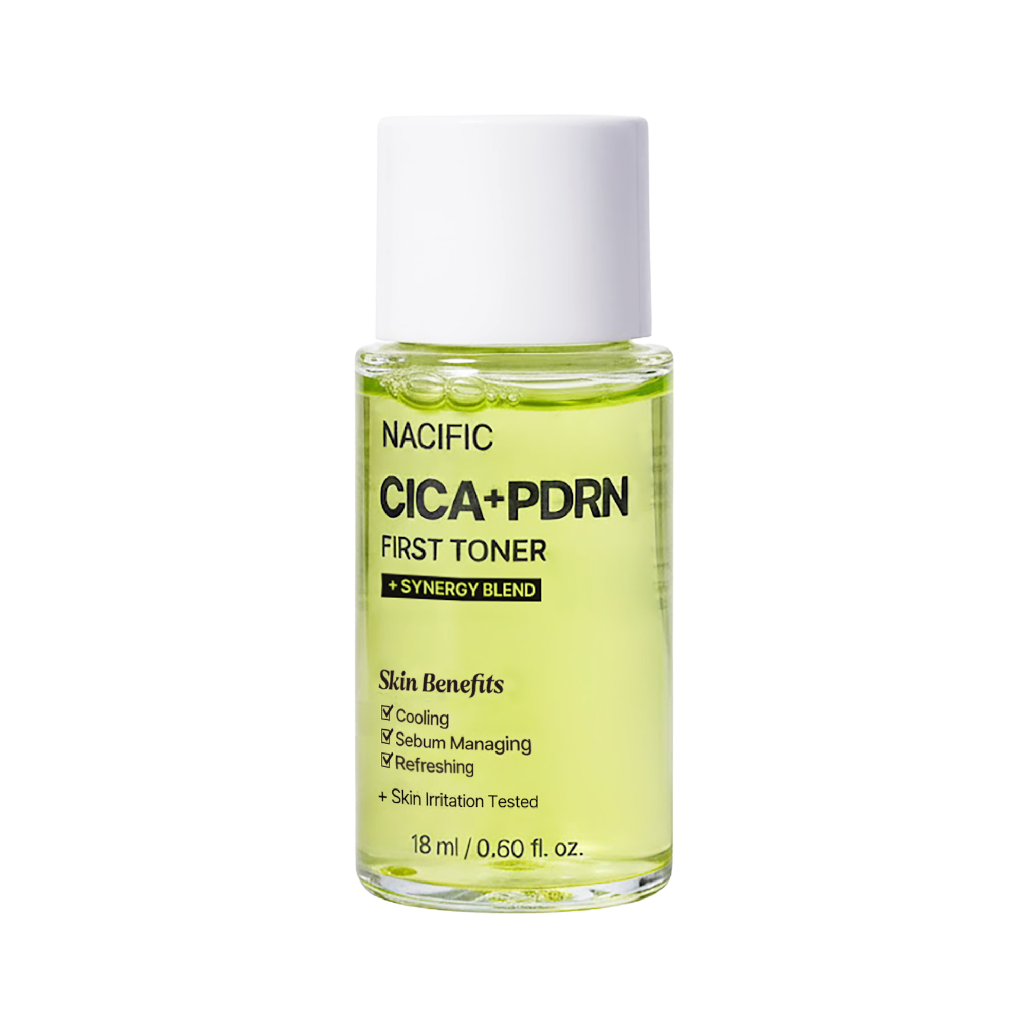 NACIFIC CICA PDRN ERSTER TONER Beruhigender und erfrischender Gesichtstoner 18 ml