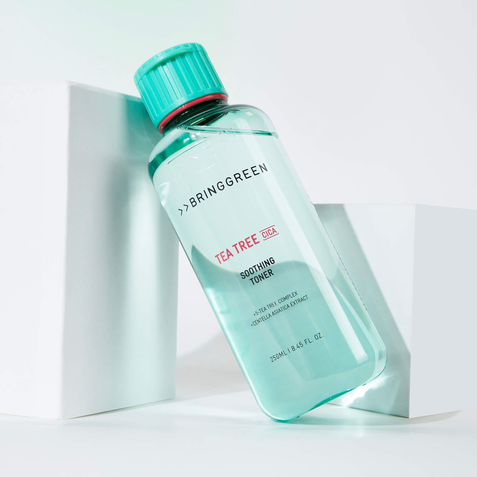 BRINGGREEN Tea Tree Cica Soothing Toner – Kojący tonik do twarzy z drzewem herbacianym i cica 250 ml #4