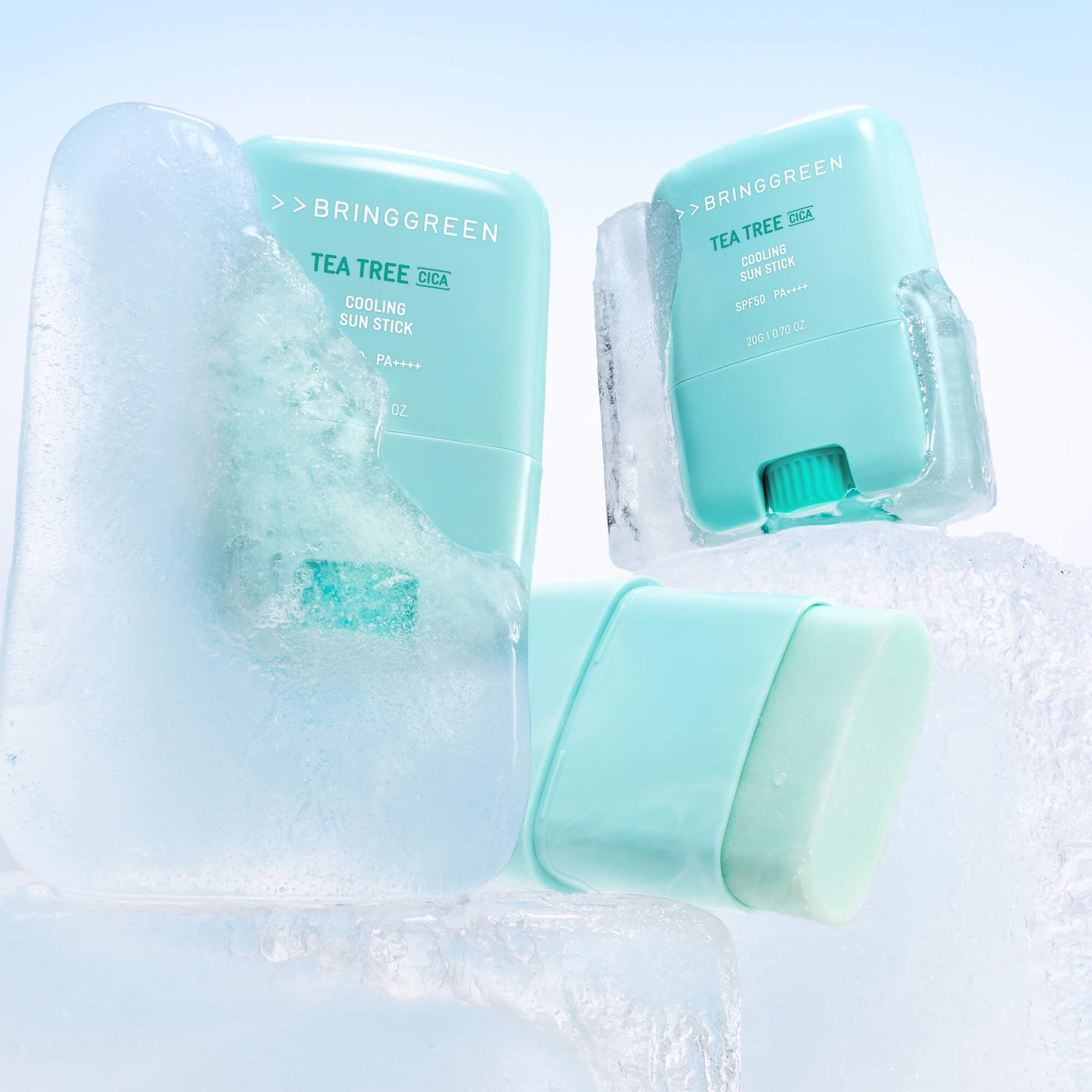BRINGGREEN Tea Tree Cica Cooling Sun Stick SPF50+ PA++++ – Kühlender Sonnenschutzstift, 20 g #5