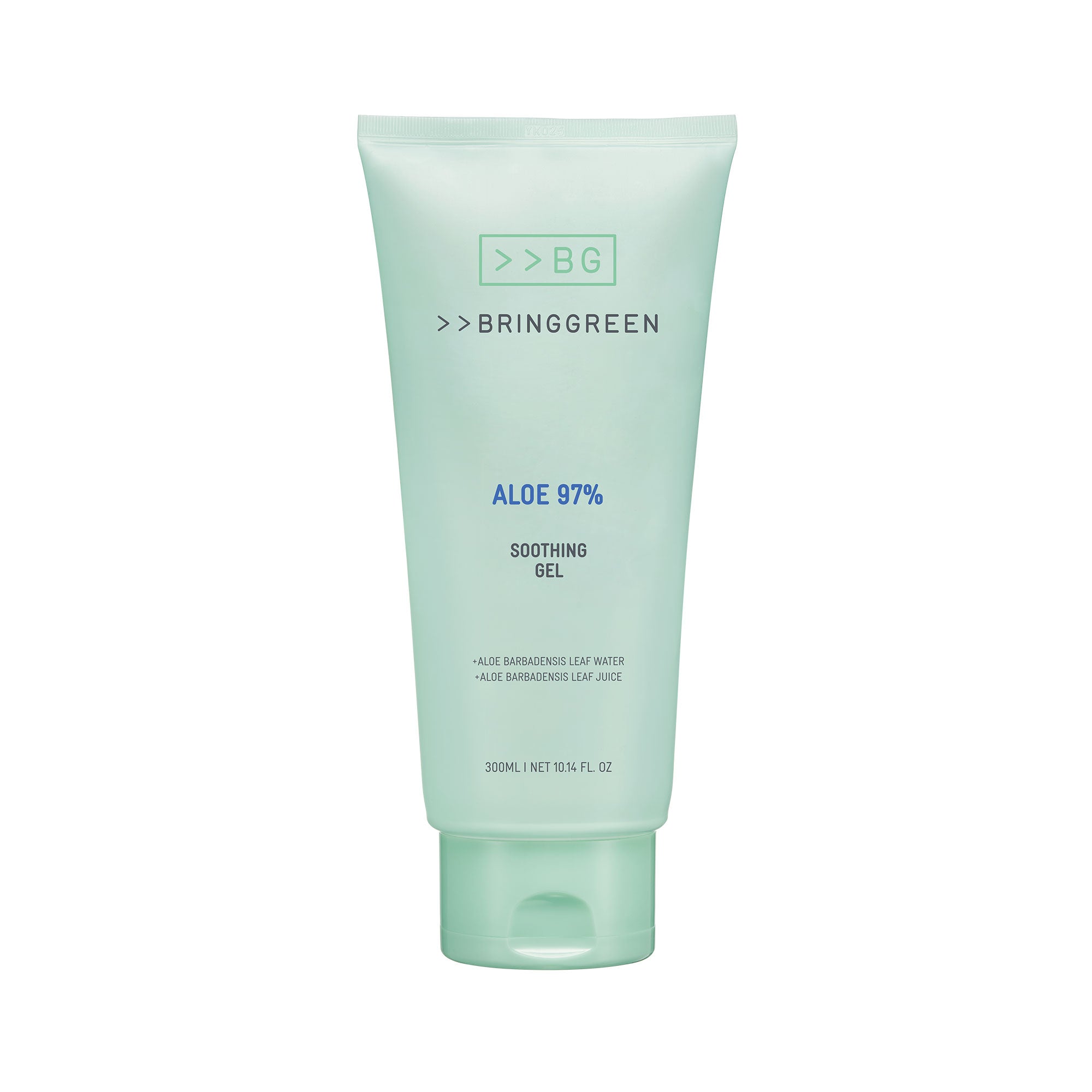 Gel apaisant à l'aloe vera 97 % BRINGGREEN – Gel apaisant à l'aloe vera pour le visage et le corps, 300 ml