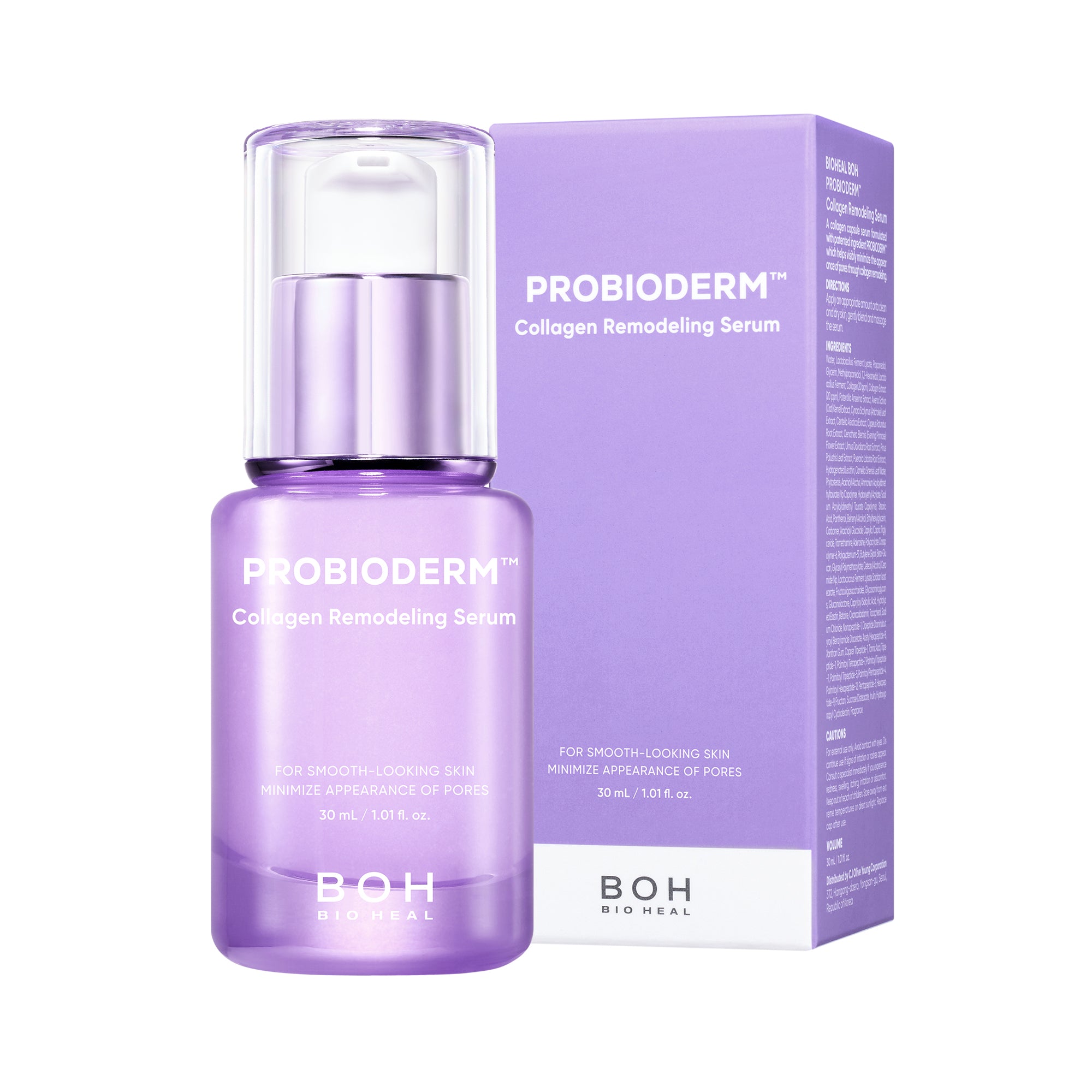 BIOHEAL BOH Probioderm™ Sérum Remodelant au Collagène - Sérum Lissant au Collagène 30 ml