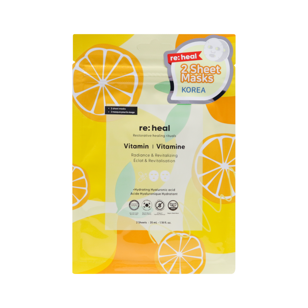 RE:HEAL Gesichtsmasken-Set, 10 x 35 ml #10