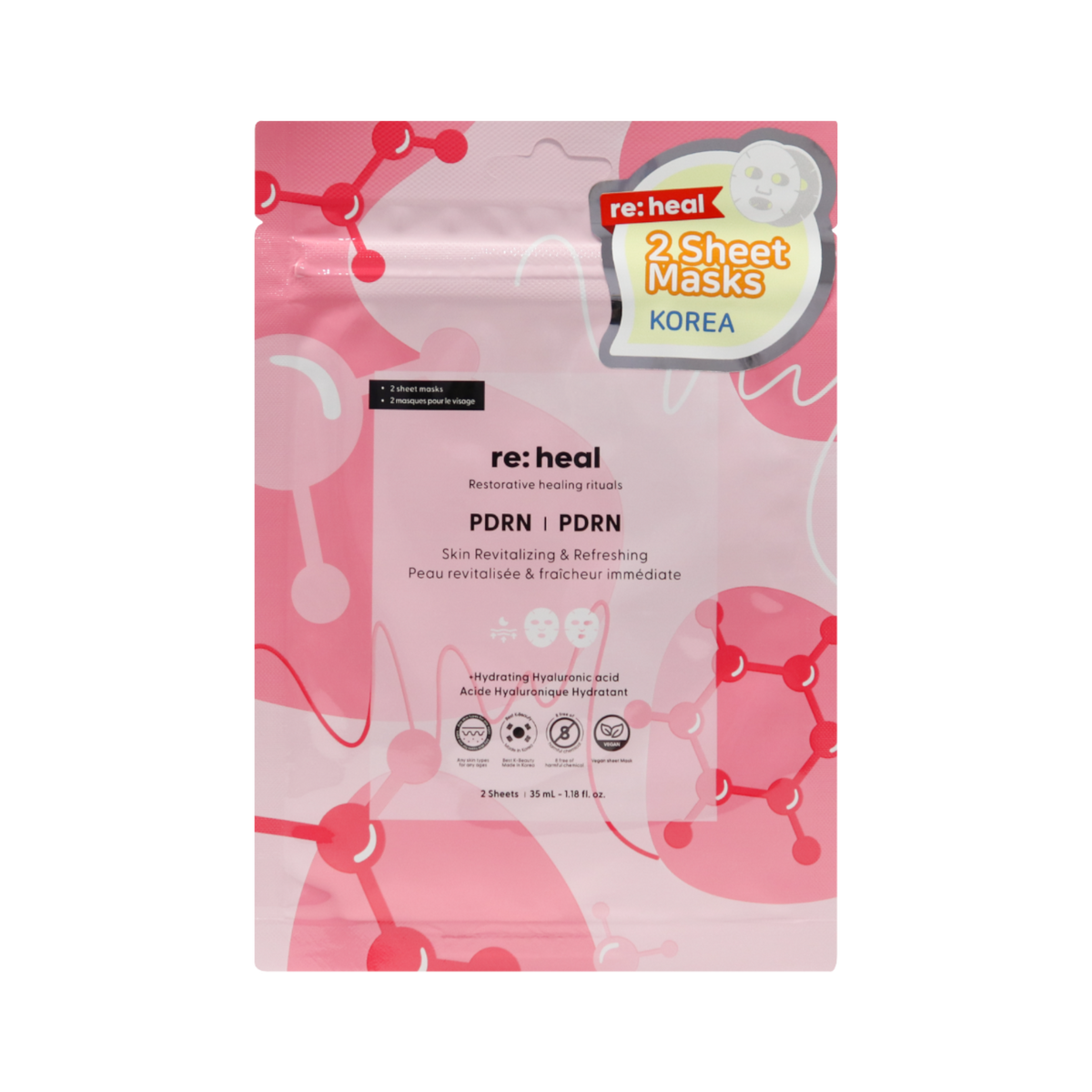 RE:HEAL Gesichtsmasken-Set, 10 x 35 ml #7