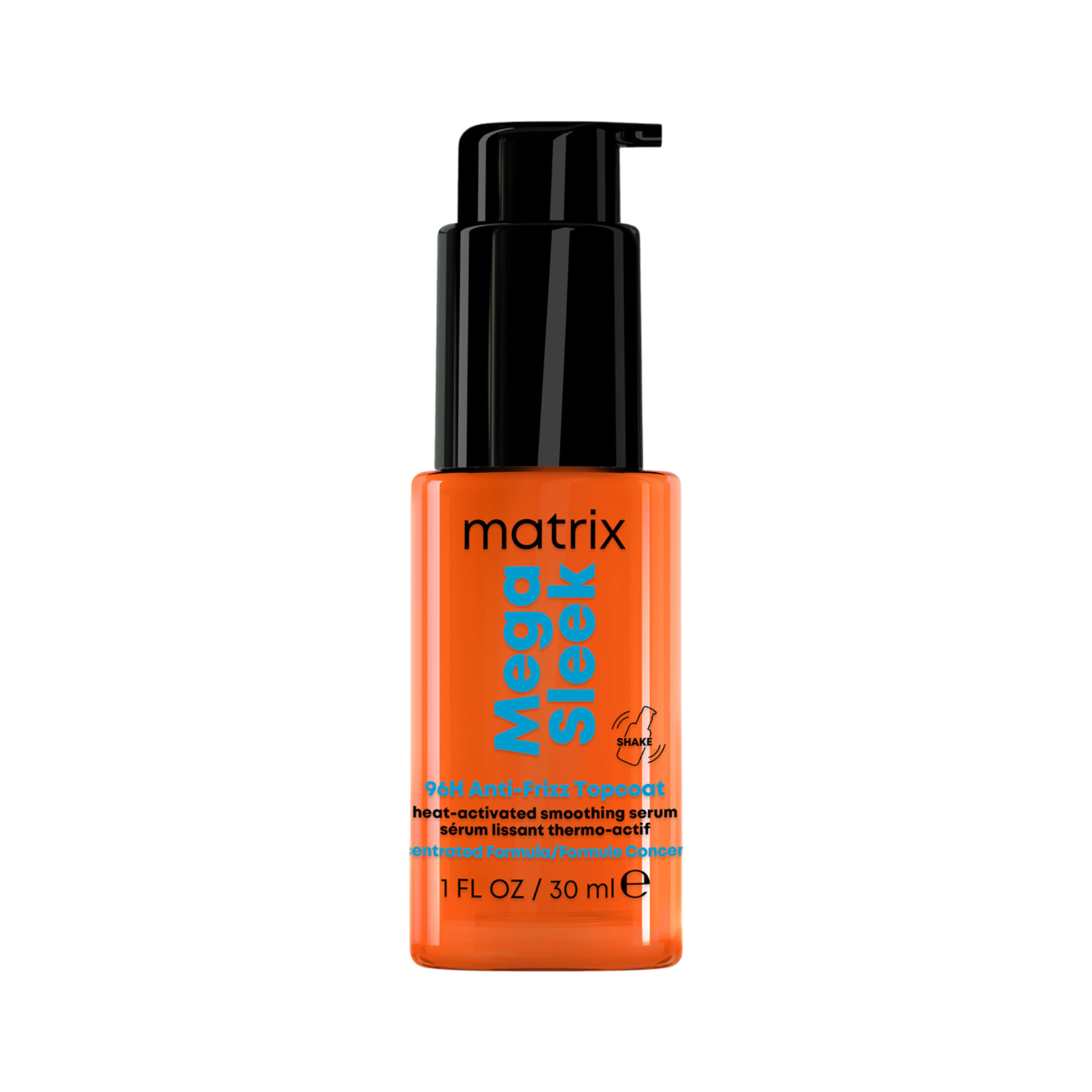 MATRIX TOTAL RESULTS MEGA SLEEK ANTI-FRIZZ TOPCOAT Glättendes Serum für widerspenstiges Haar 30 ml