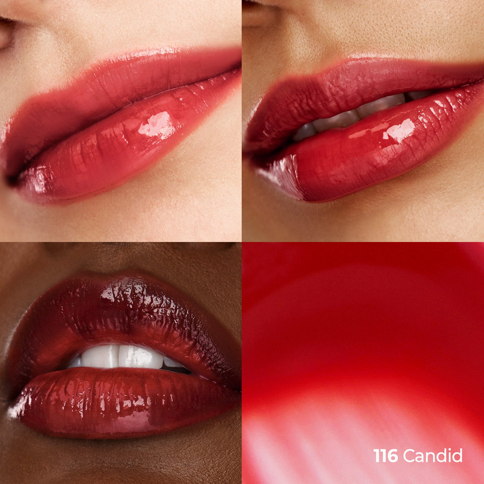 LAKA FRUITY GLAM TINT Błyszczący tint do ust 4,5 g #12