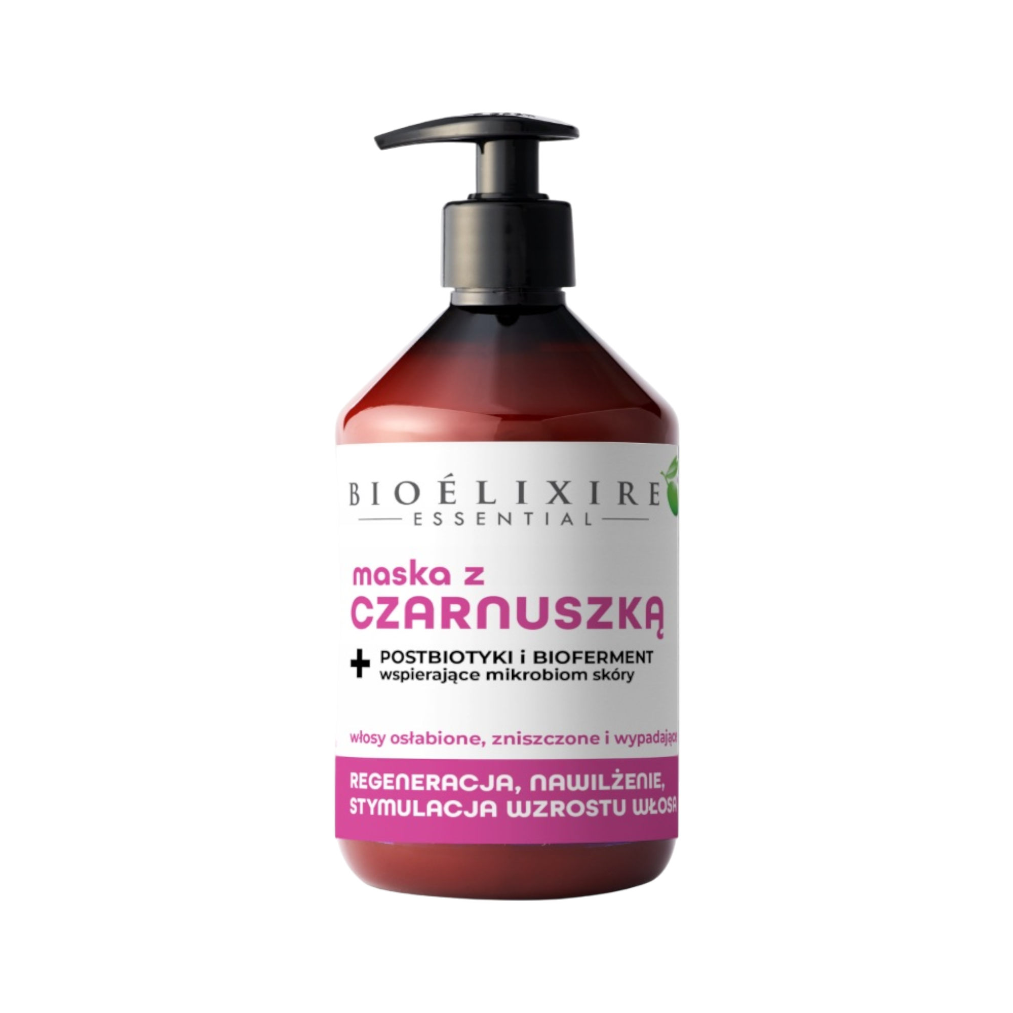 BIOELIXIRE ESSENTIAL Maska do włosów z czarnuszką 500 ml