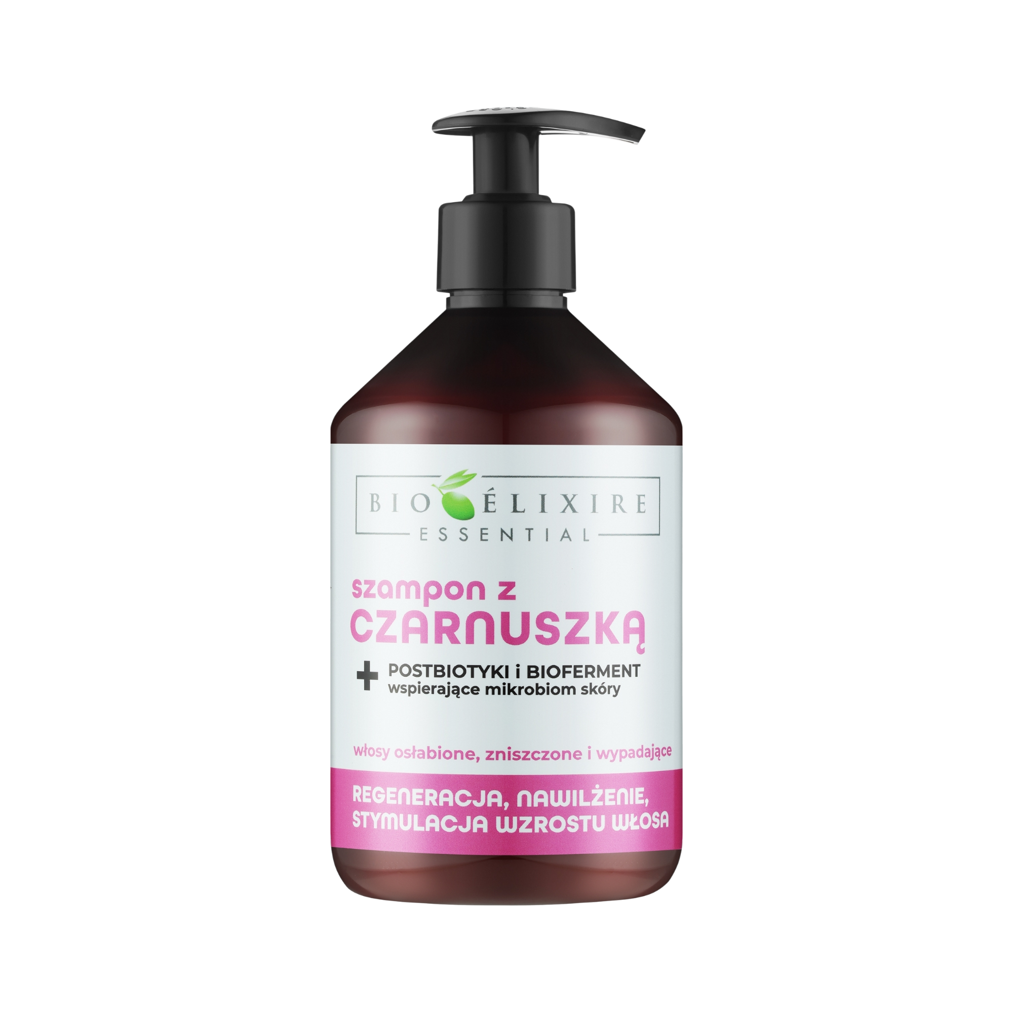 BIOELIXIRE ESSENTIAL Shampoo rigenerante per capelli al cumino nero 500 ml