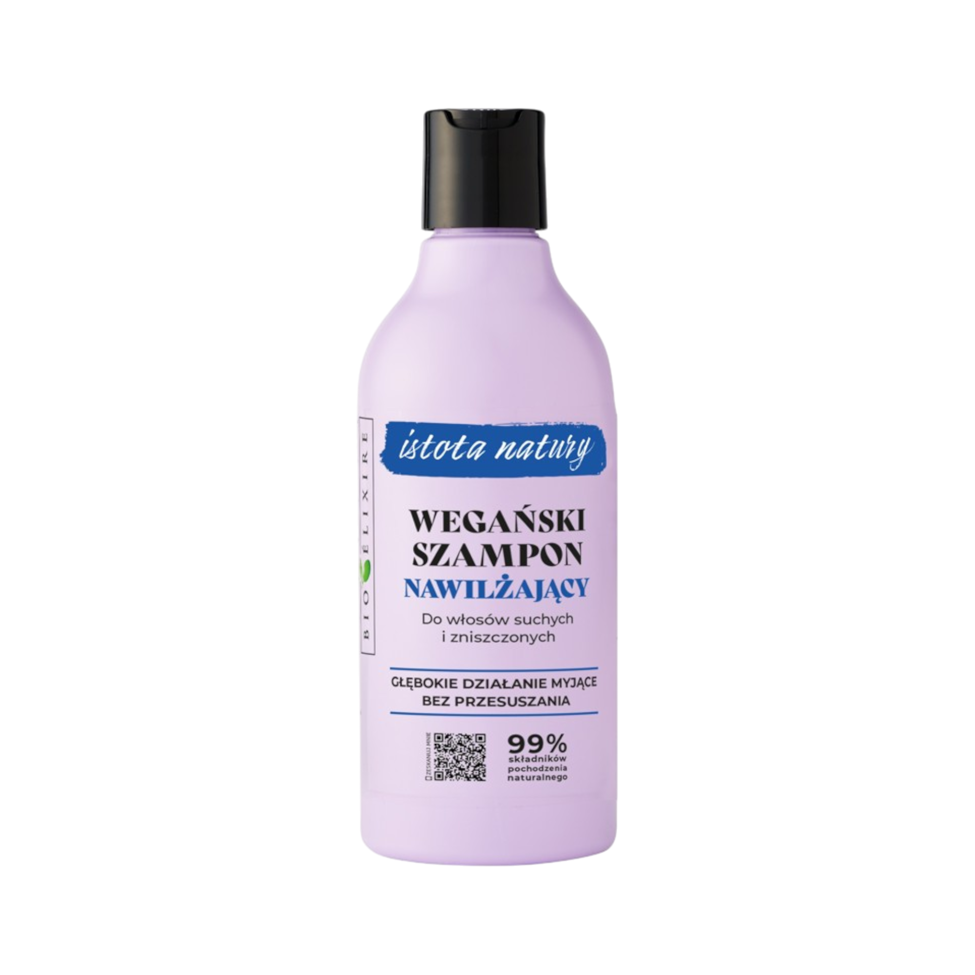 BIOELIXIRE ISTOTA NATURY Wegański szampon nawilżający 400 ml