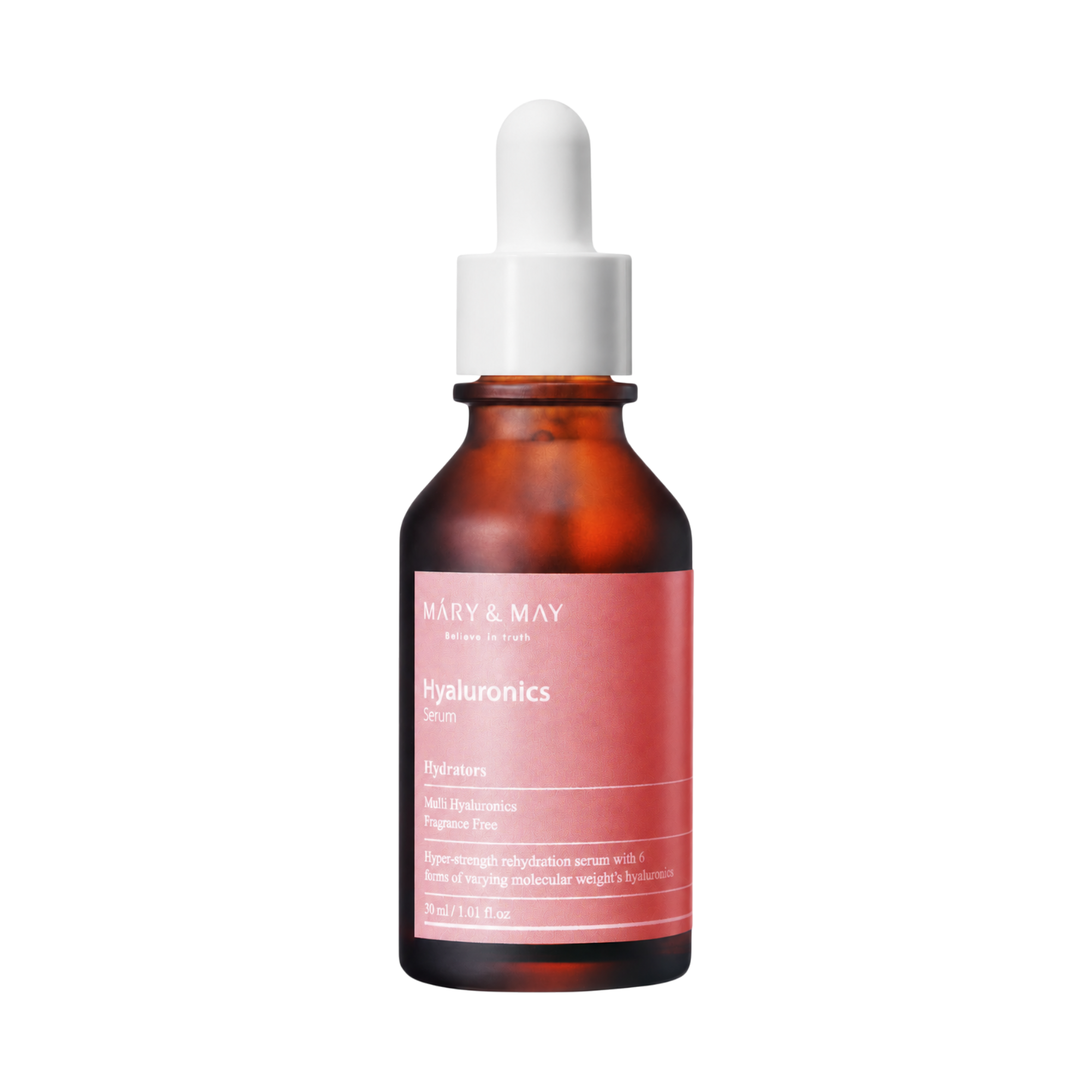 MARY & MAY HYALURONICS Feuchtigkeitsserum mit 6 Arten von Hyaluronsäure 30 ml