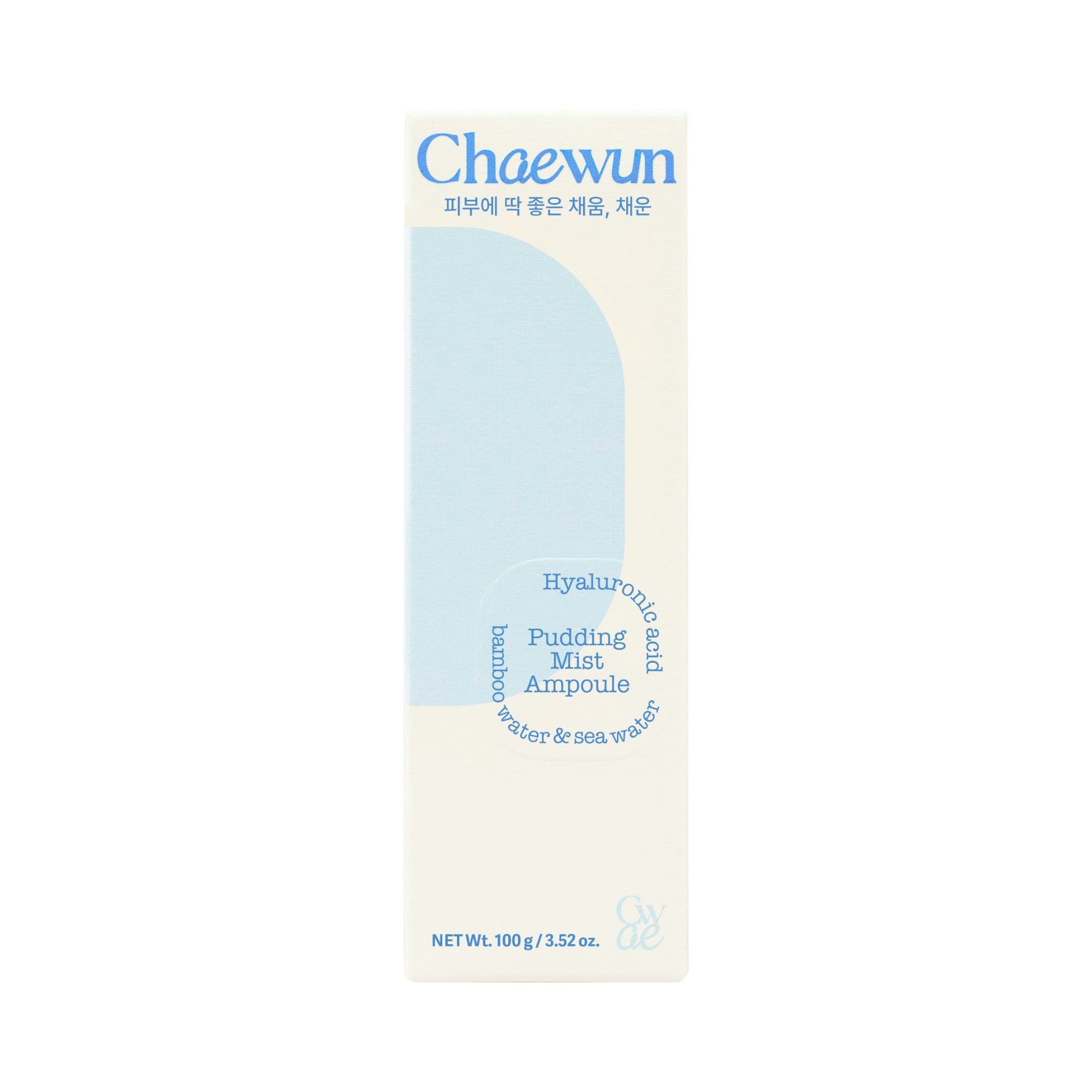 CHAEWUN HYALURONIC ACID PUDDING MIST AMPOULE Feuchtigkeitsspendende Nebelampulle 100 g #2