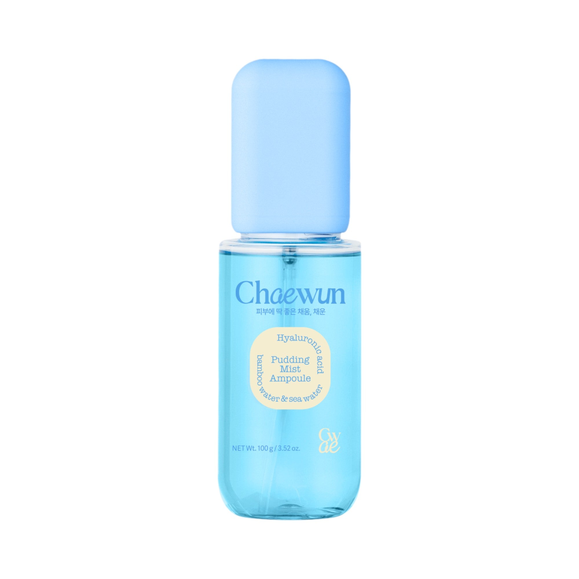 CHAEWUN HYALURONIC ACID PUDDING MIST AMPOULE Feuchtigkeitsspendende Nebelampulle 100 g