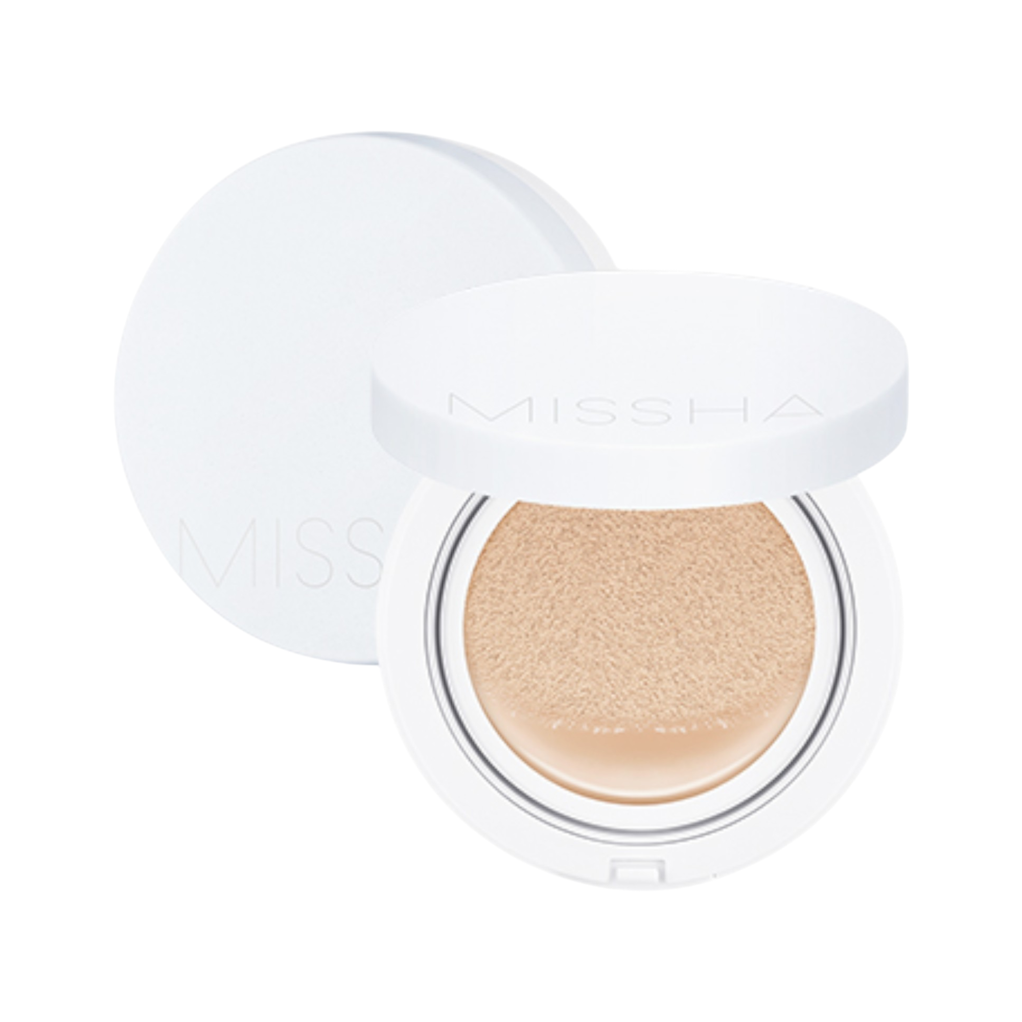 MISSHA MAGIC CUSHION MOIST UP Feuchtigkeitsspendende und leuchtende Gesichtsgrundierung LSF/50+ PA+++ 15 g