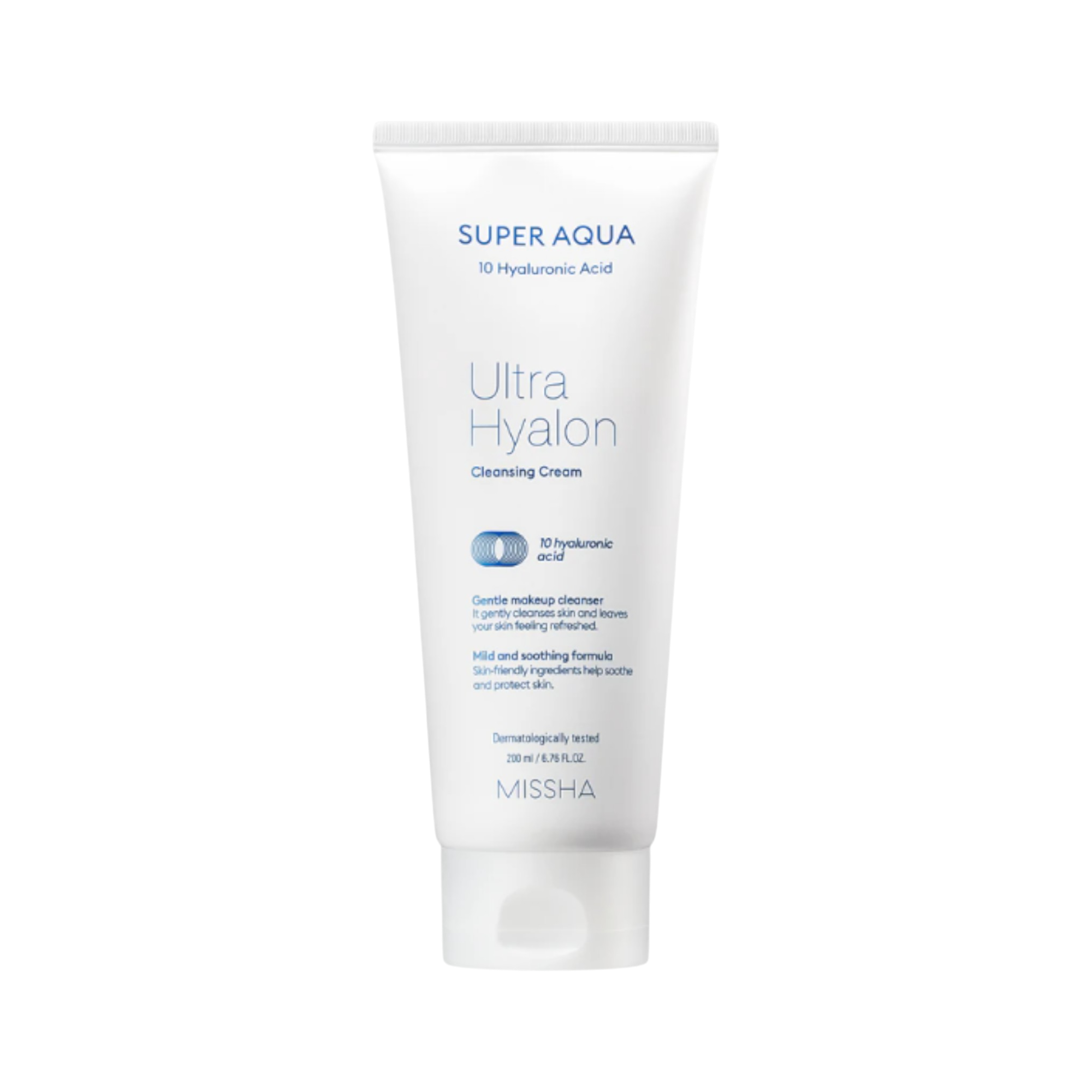 MISSHA SUPER AQUA ULTRA HYALRON Reinigende Gesichtscreme mit Hyaluronsäure 200 ml