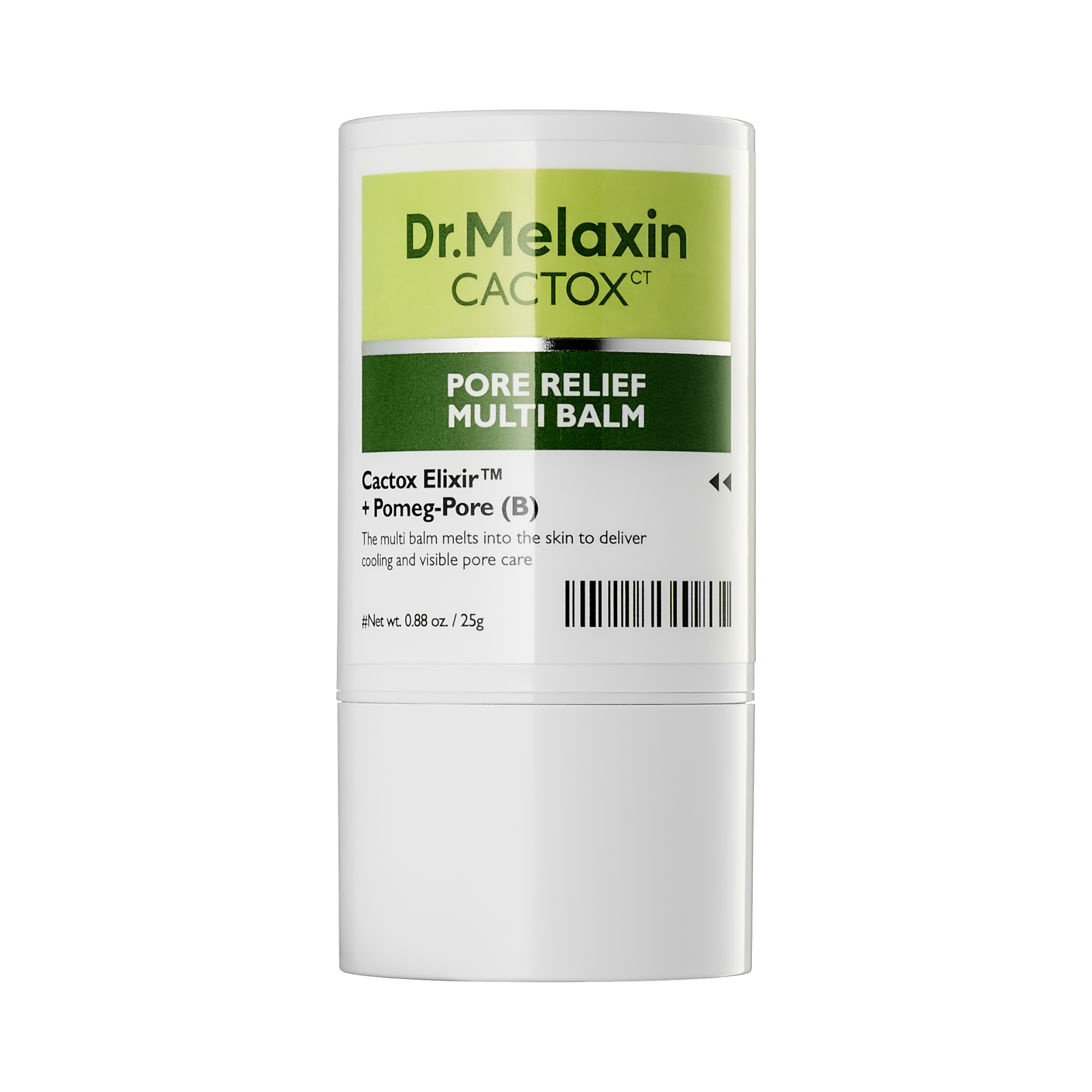 DR.MELAXIN CACTOX CT PORE RELFIEF MULTI BALM Kühlender Balsamstift zur Gesichtspflege 25 g