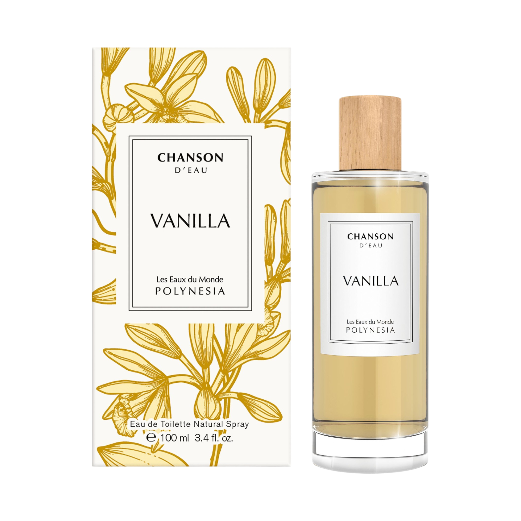 CHANSON D`EAU VANILLA DELLA POLINESIA Eau de Parfum da donna 100 ml