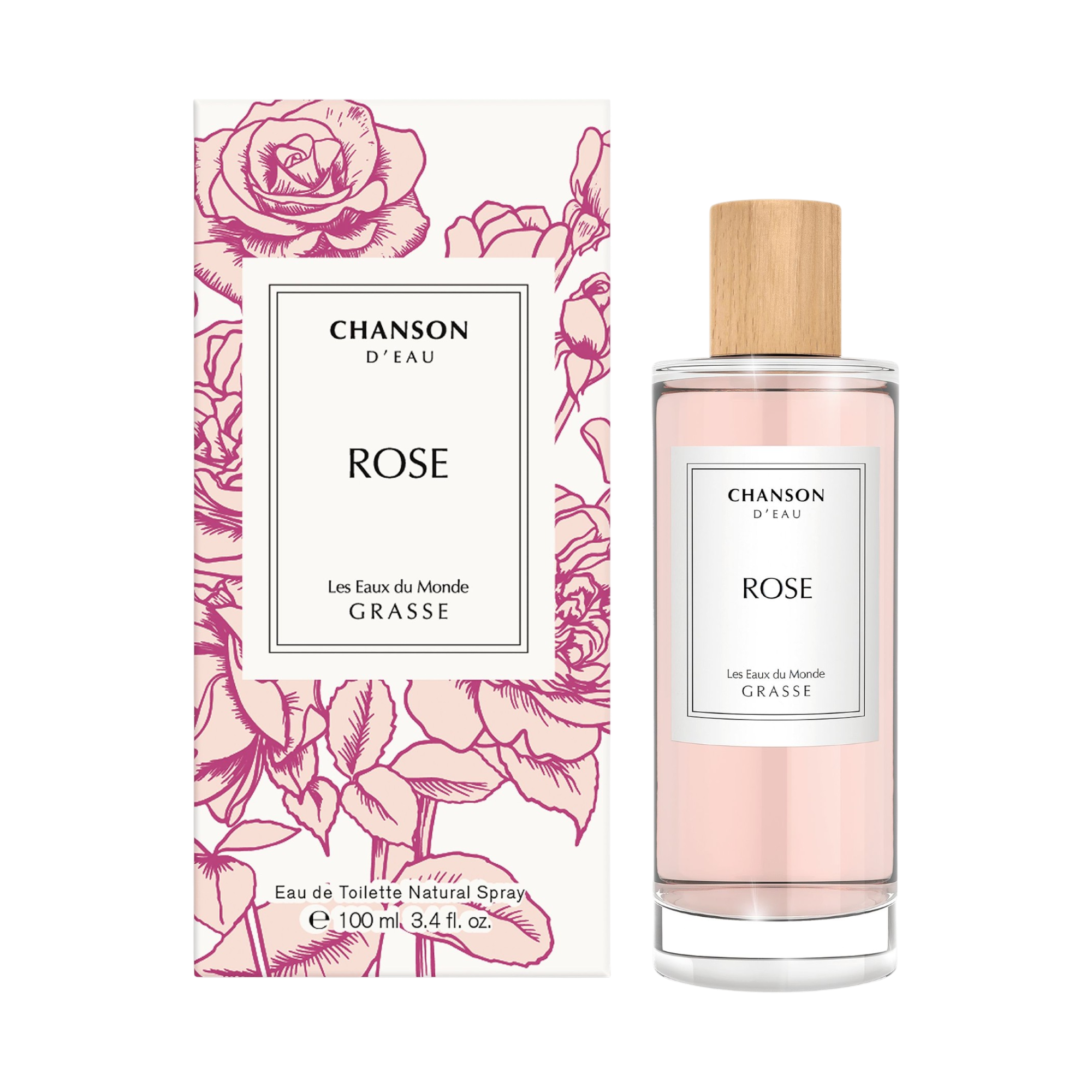 CHANSON D`EAU ROSE FROM GRASSE Eau de Parfum da donna 100 ml