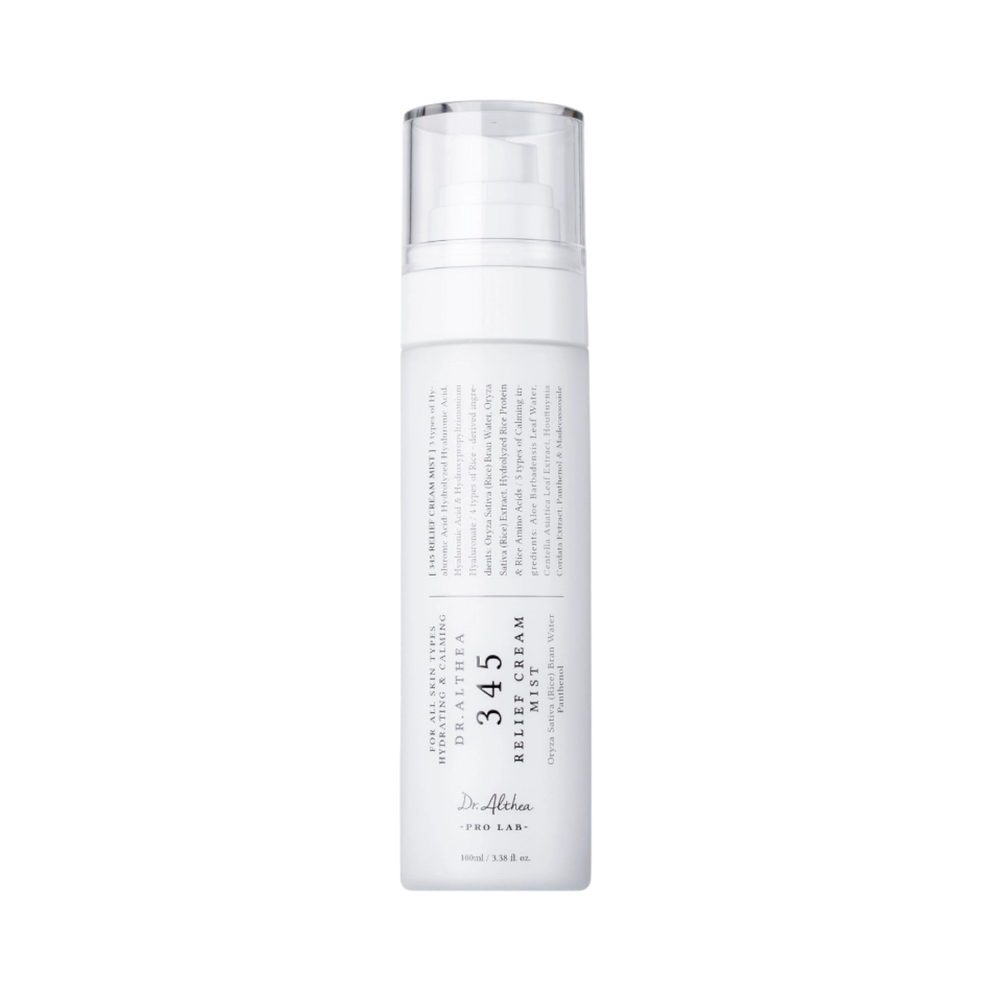 DR. ALTHEA 345 RELIEF CREAM MIST Kojąca kremowa mgiełka do twarzy 100 ml