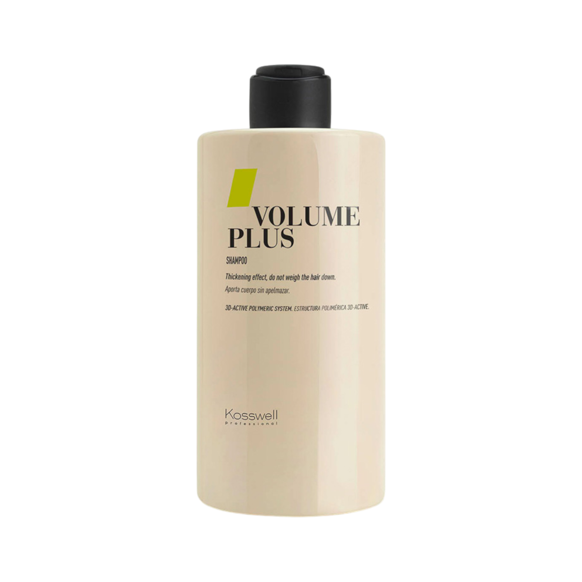 KOSSWELL VOLUME PLUS Szampon do włosów cienkich zwiększający objętość włosów 1000 ml
