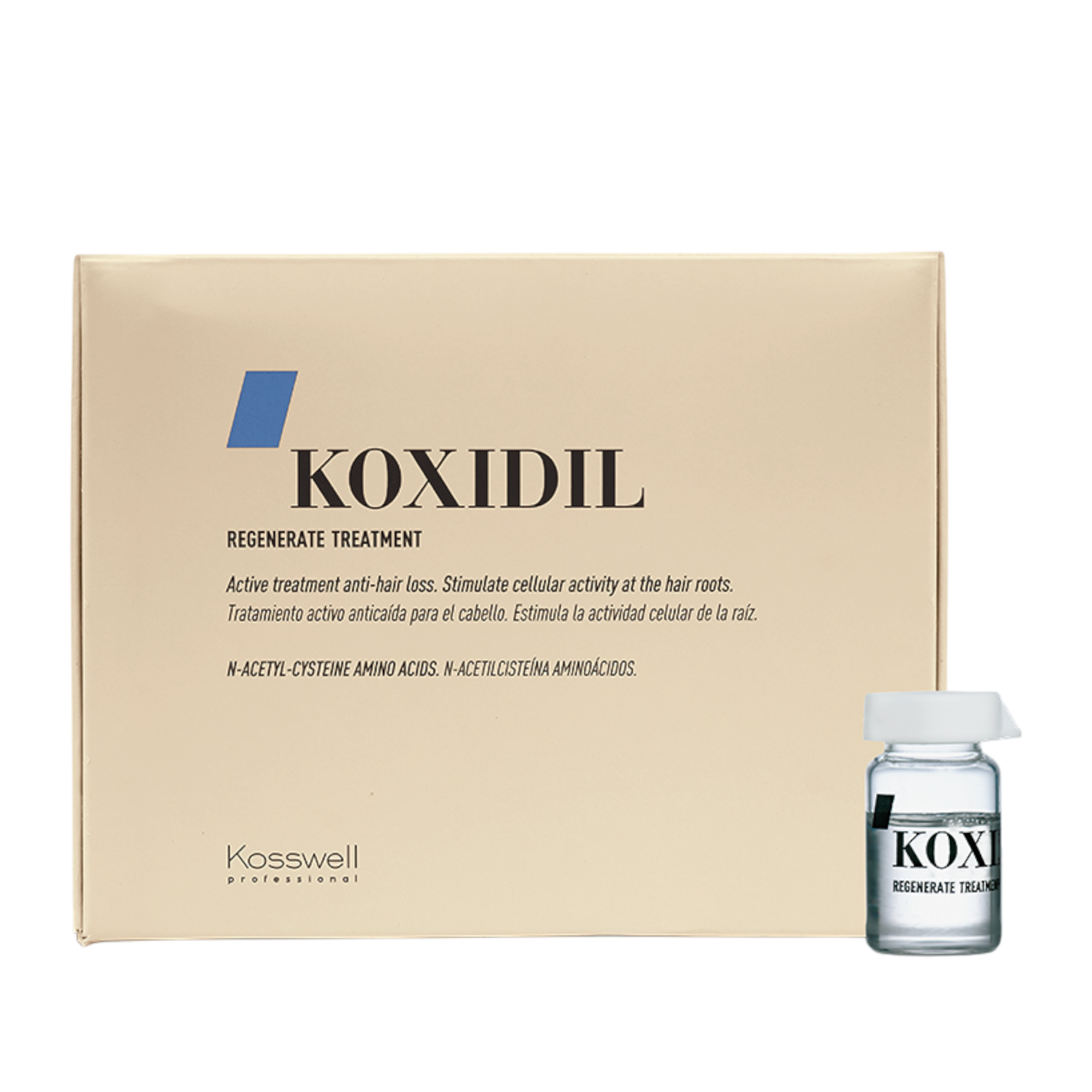 KOSSWELL KOXIDIL Profesjonalna kuracja zapobiegająca wypadaniu włosów 12x6 ml