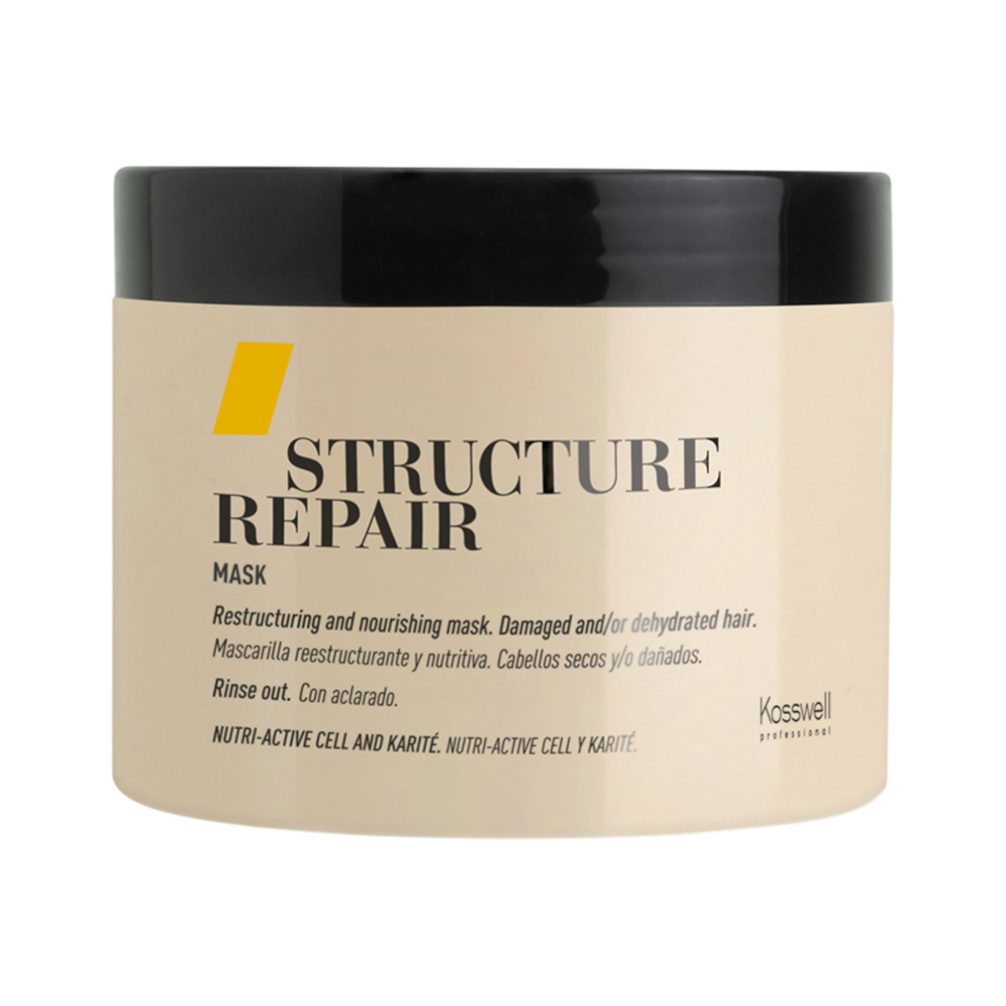 KOSSWELL STRUCTURE REPAIR Intensiv regenerierende Maske für strapaziertes Haar 500 g