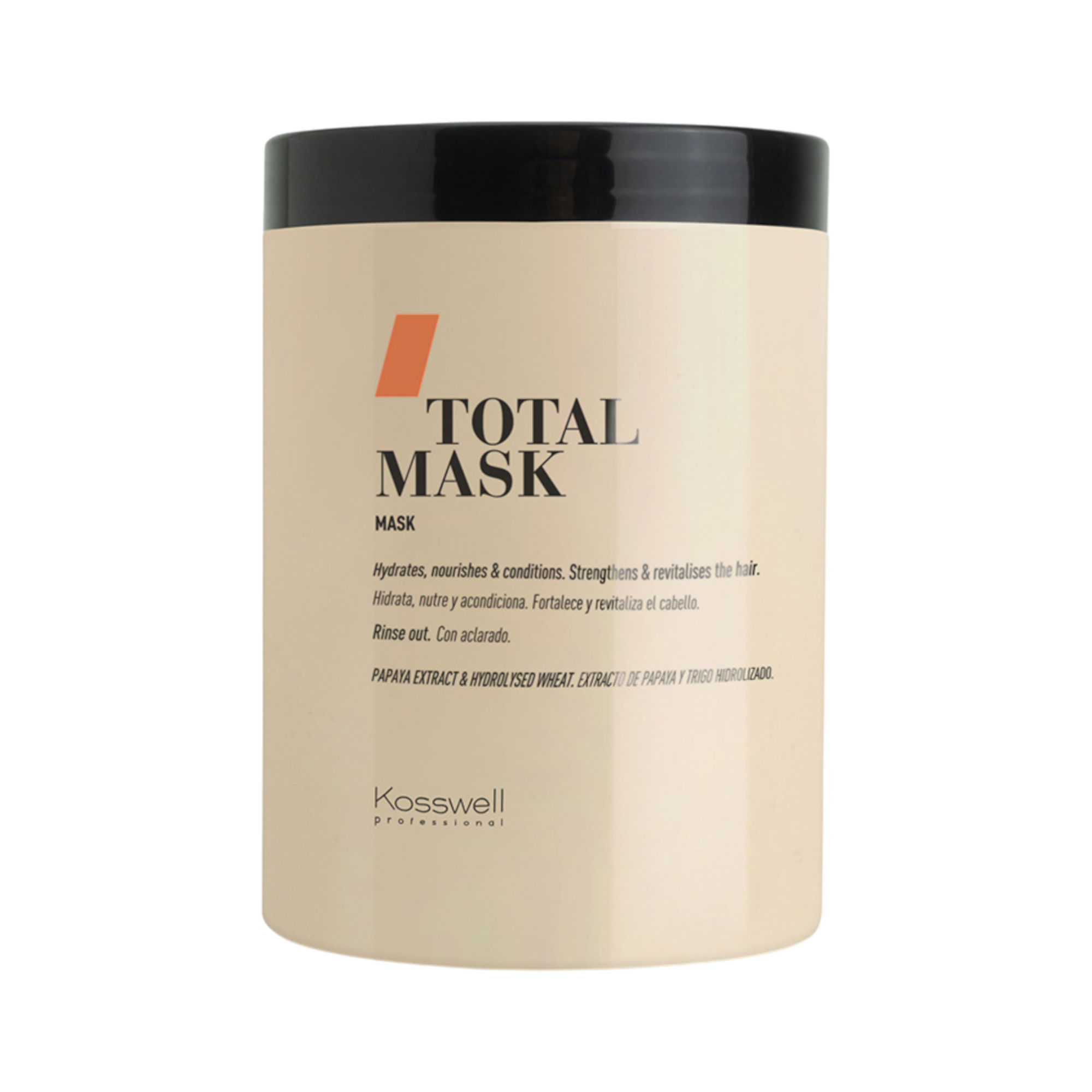 KOSSWELL TOTAL HYDRATING Intensiv nährende Maske für alle Haartypen 1000 g