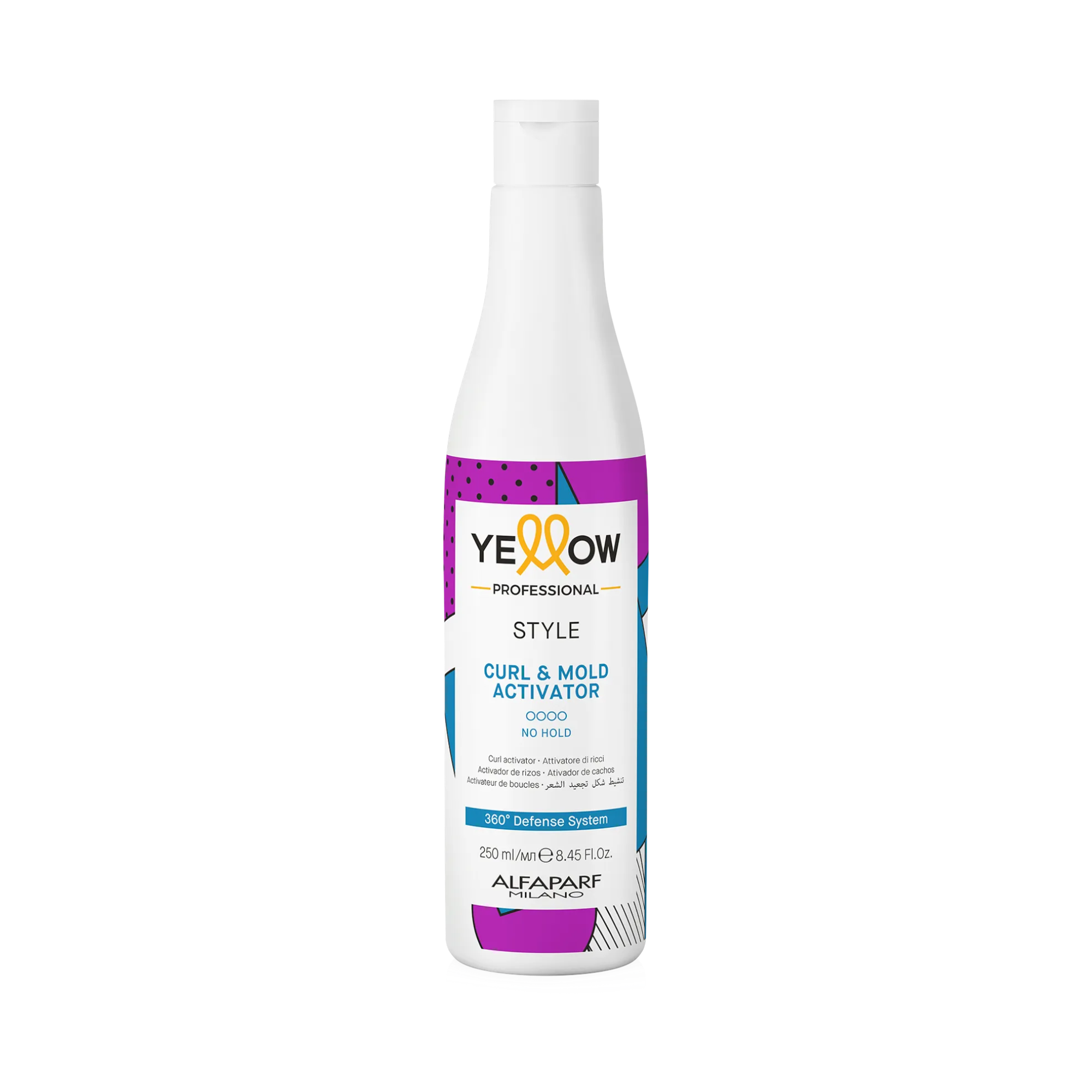 YELLOW PROFESSIONAL STYLE CURL & MOLD ACTIVATOR Lockenaktivator 250 ml