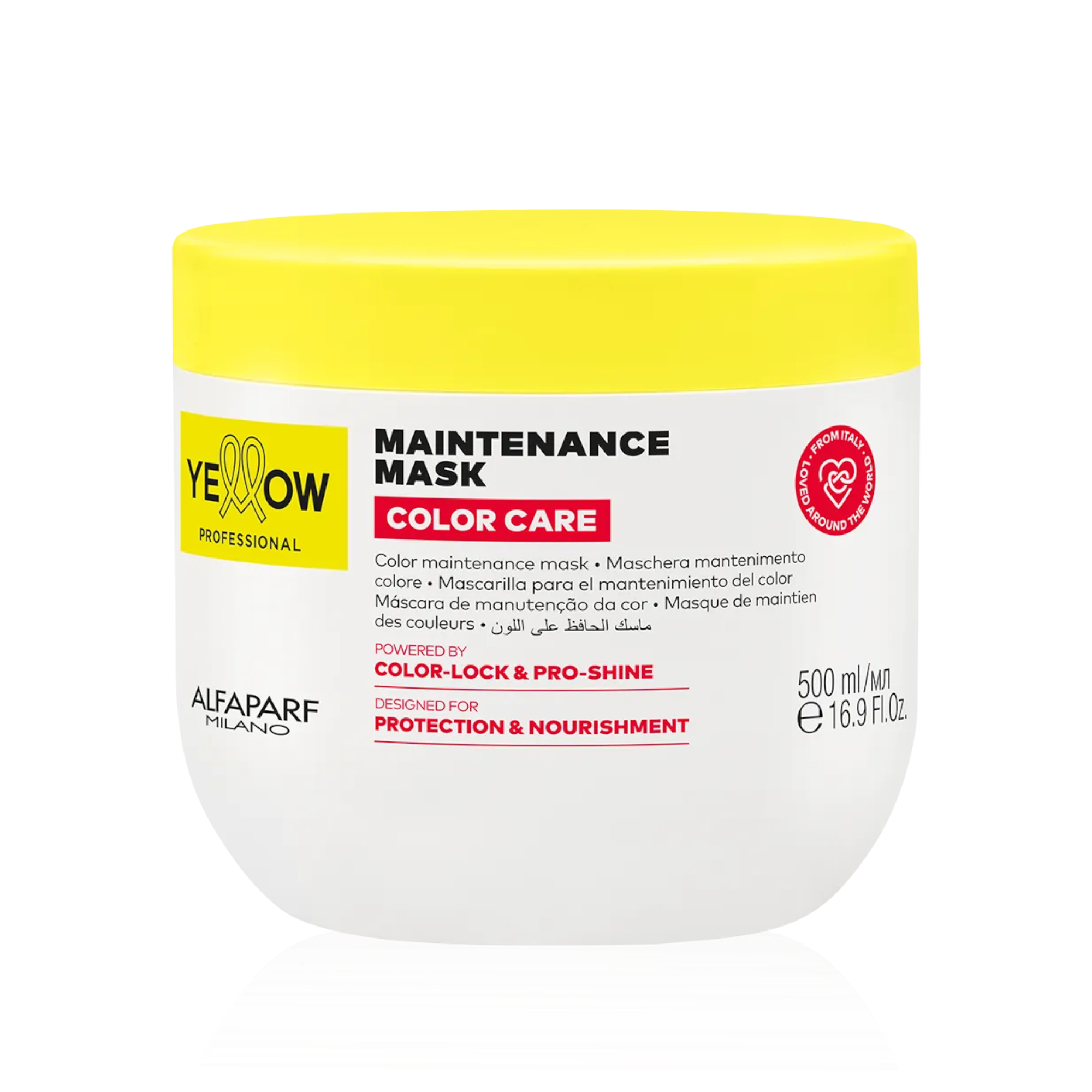 YELLOW PROFESSIONAL MAINTENANCE COLOR CARE Maska do włosów farbowanych 500 ml