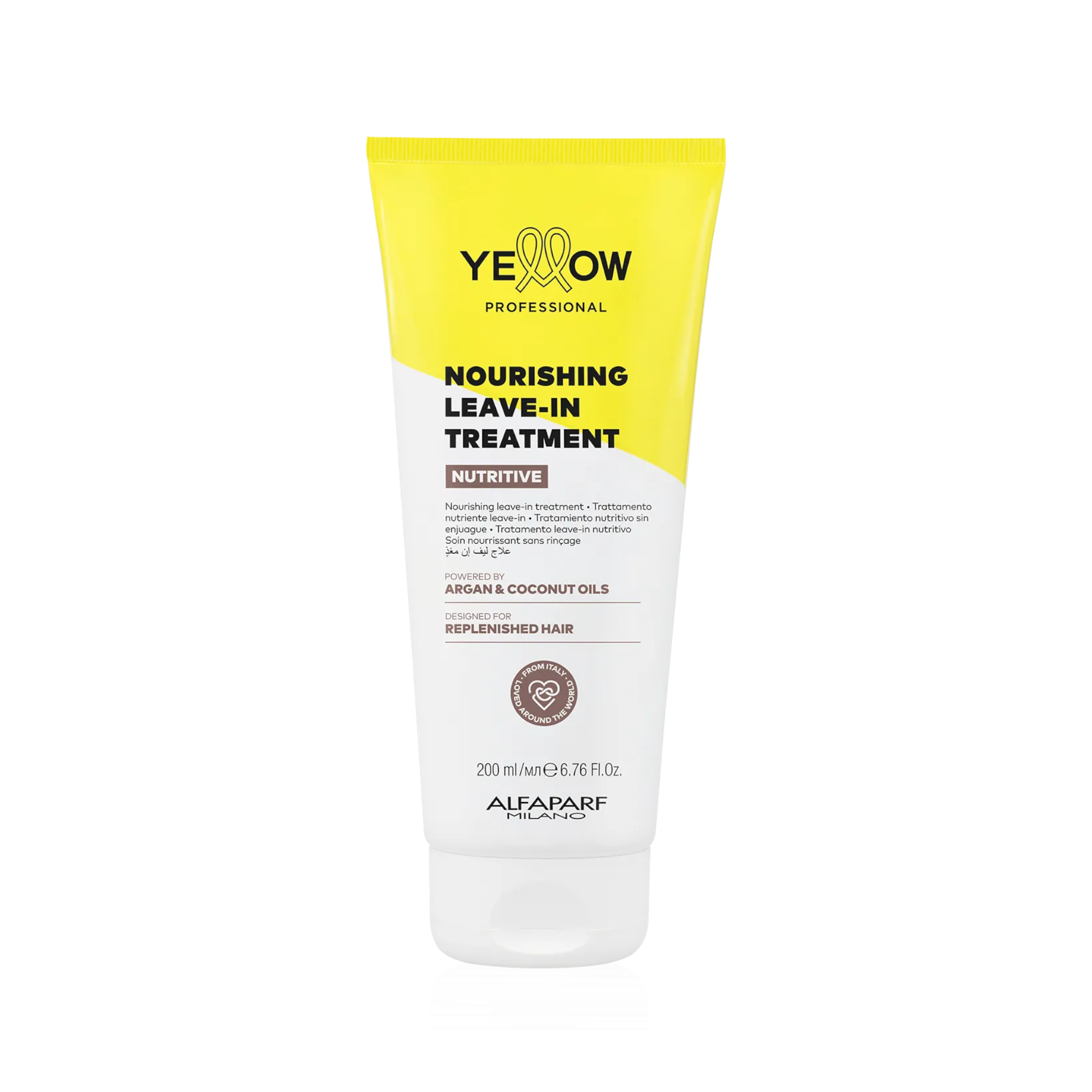 YELLOW PROFESSIONAL NUTRITIVE NOURISHING Leave-In TREATMENT Nährender Leave-In Conditioner für trockenes Haar 200 ml