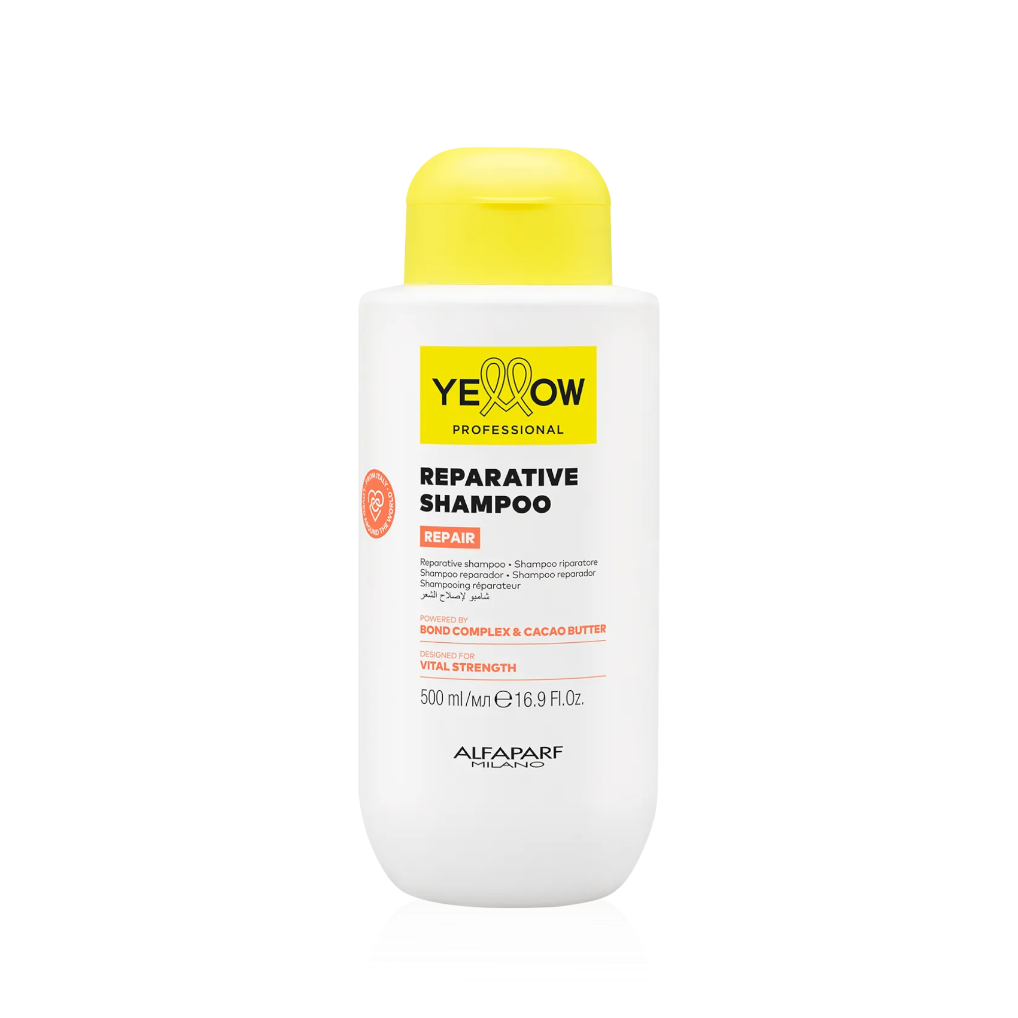 YELLOW PROFESSIONAL REPAIR REPARATIVE SHAMPOO Regenerierendes Shampoo für geschädigtes Haar 500 ml
