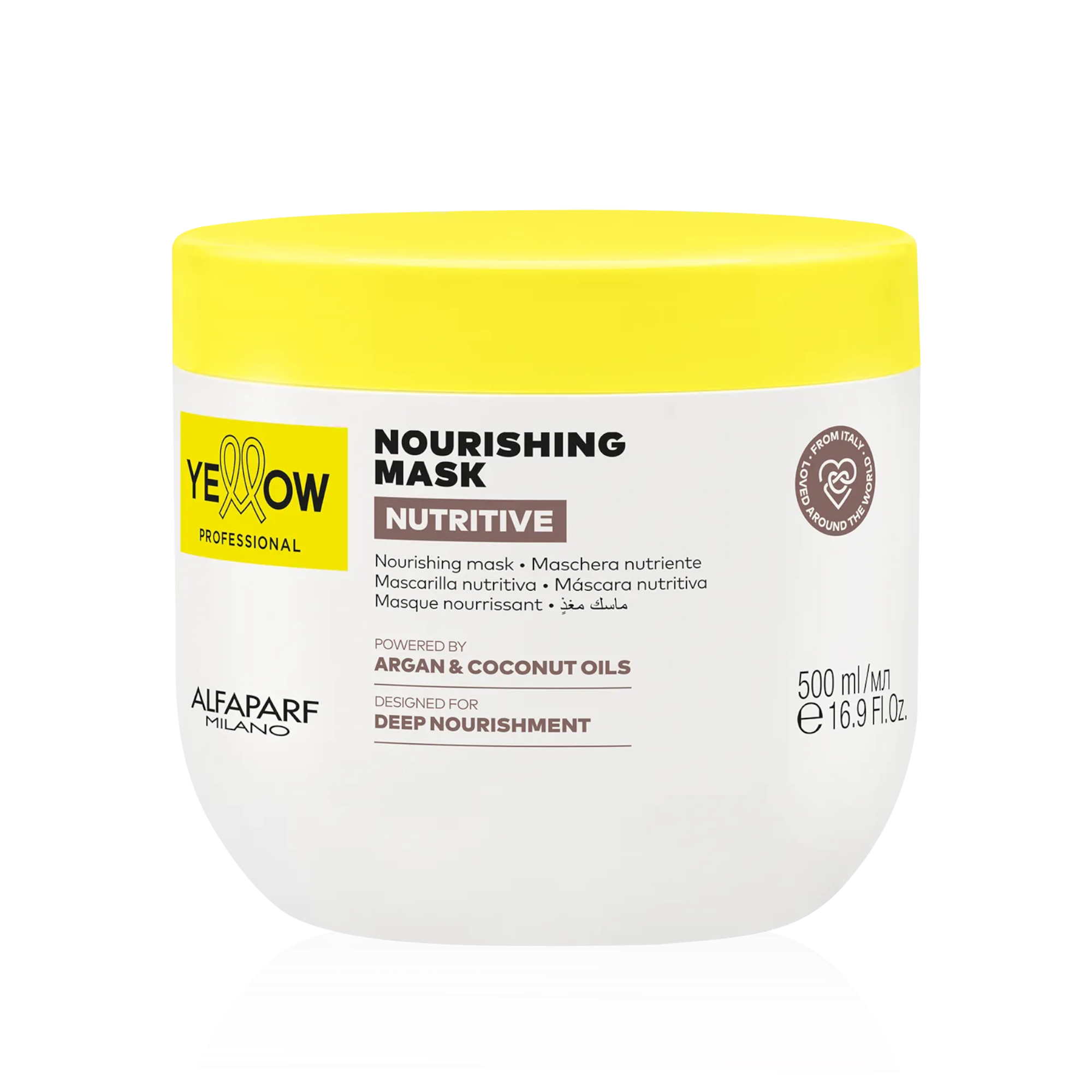 YELLOW PROFESSIONAL NUTRITIVE NOURISHING MASK Nährende Maske für trockenes Haar 500 ml