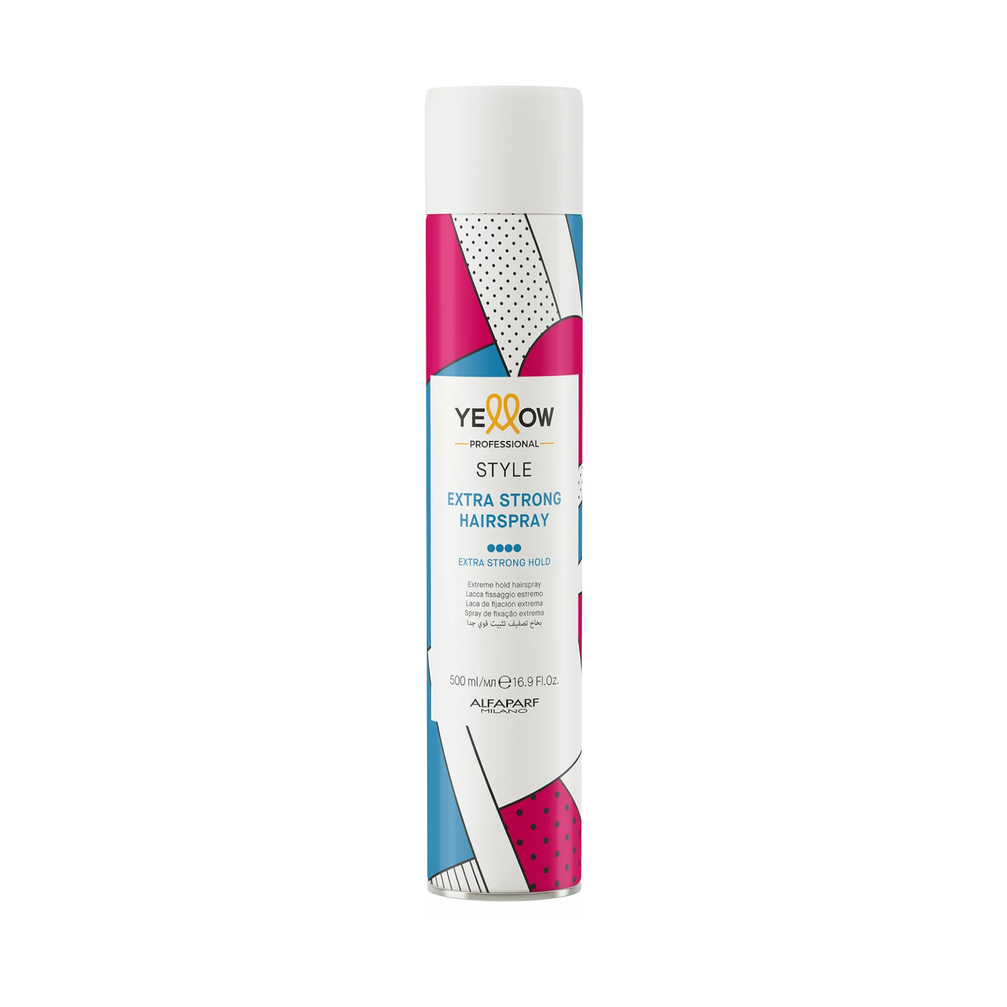 YELLOW PROFESSIONAL STYLE EXTRA STRONG HAIRSPRAY Haarspray mit extrem starkem Halt 500 ml