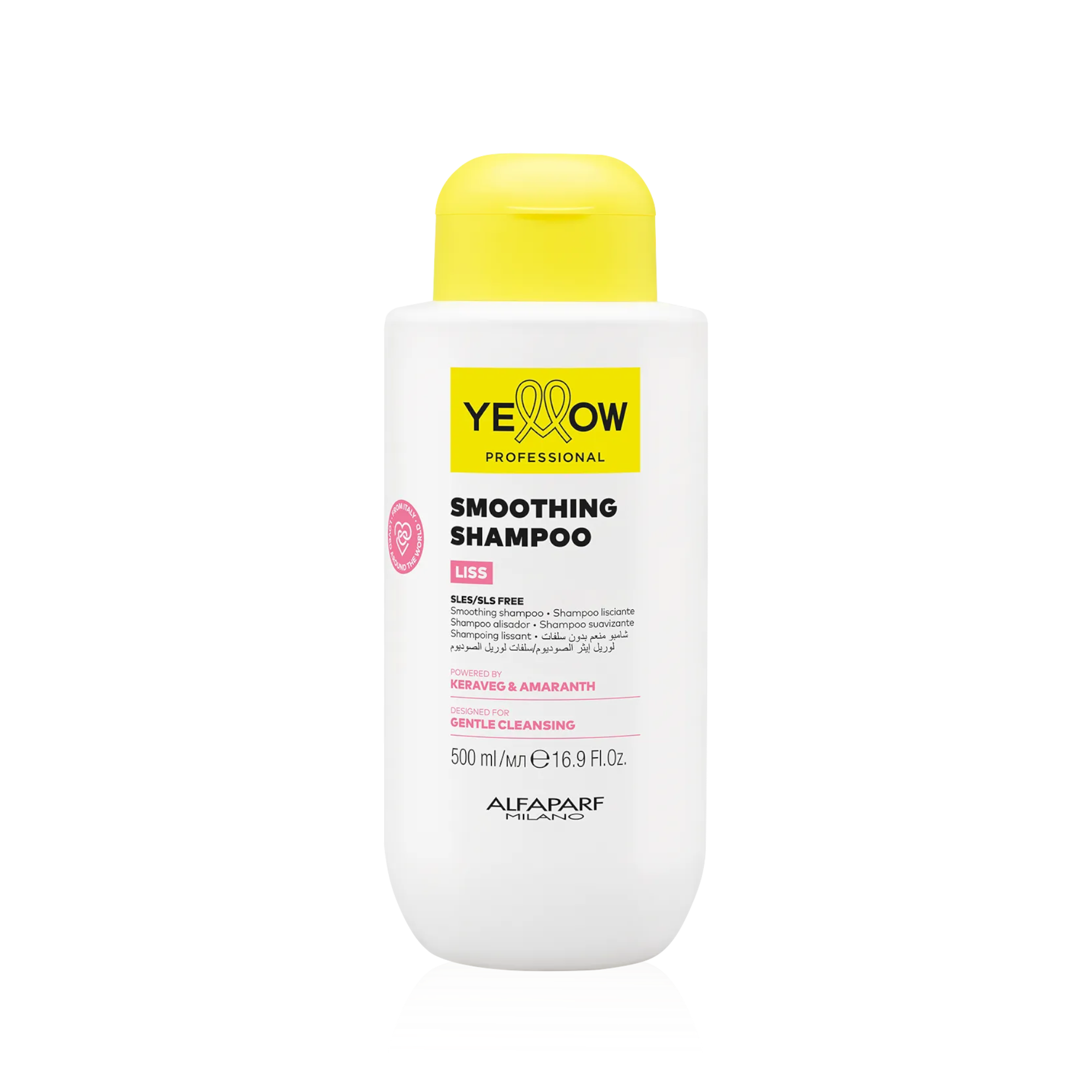 YELLOW PROFESSIONAL LISS SMOOTHING Glättendes Shampoo für widerspenstiges Haar 500 ml