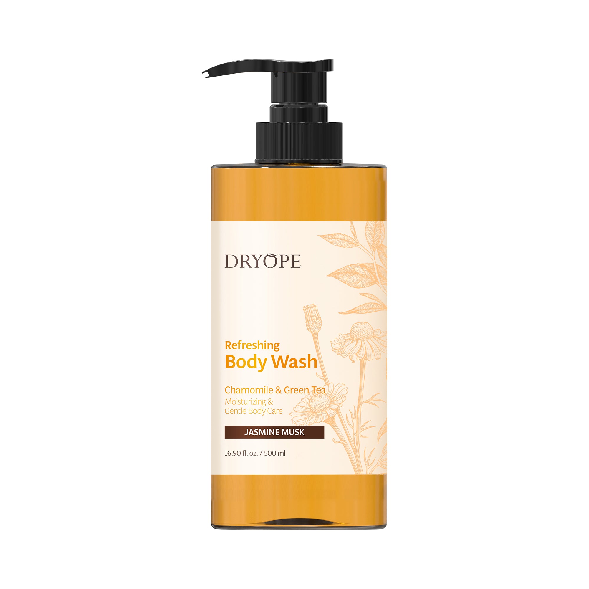 DRYOPE REFRESHING BODY WASH 500ml - JASMINE MUSK