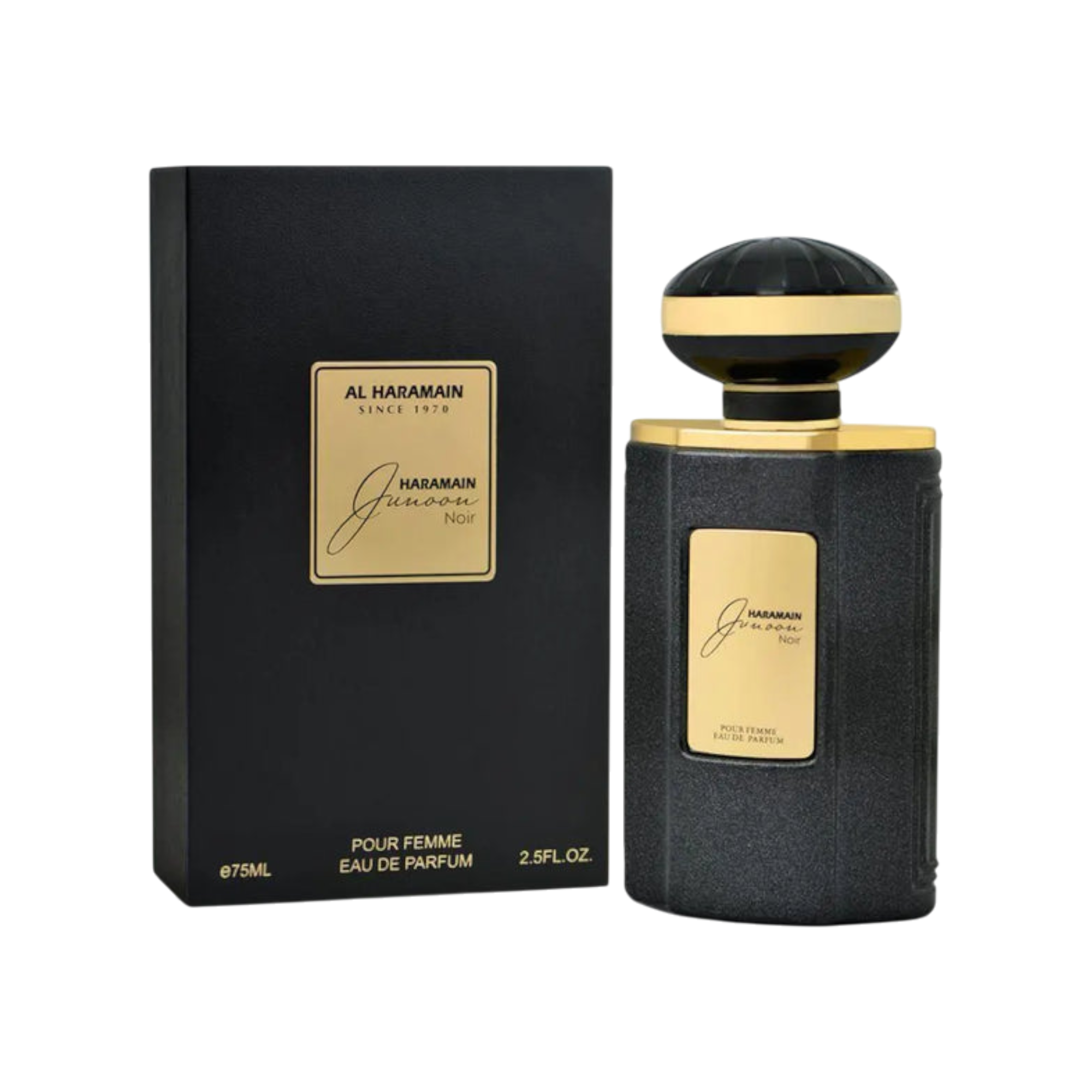 AL HARMAIN JUNOON NOIR Eau de Parfum für Frauen 75 ml