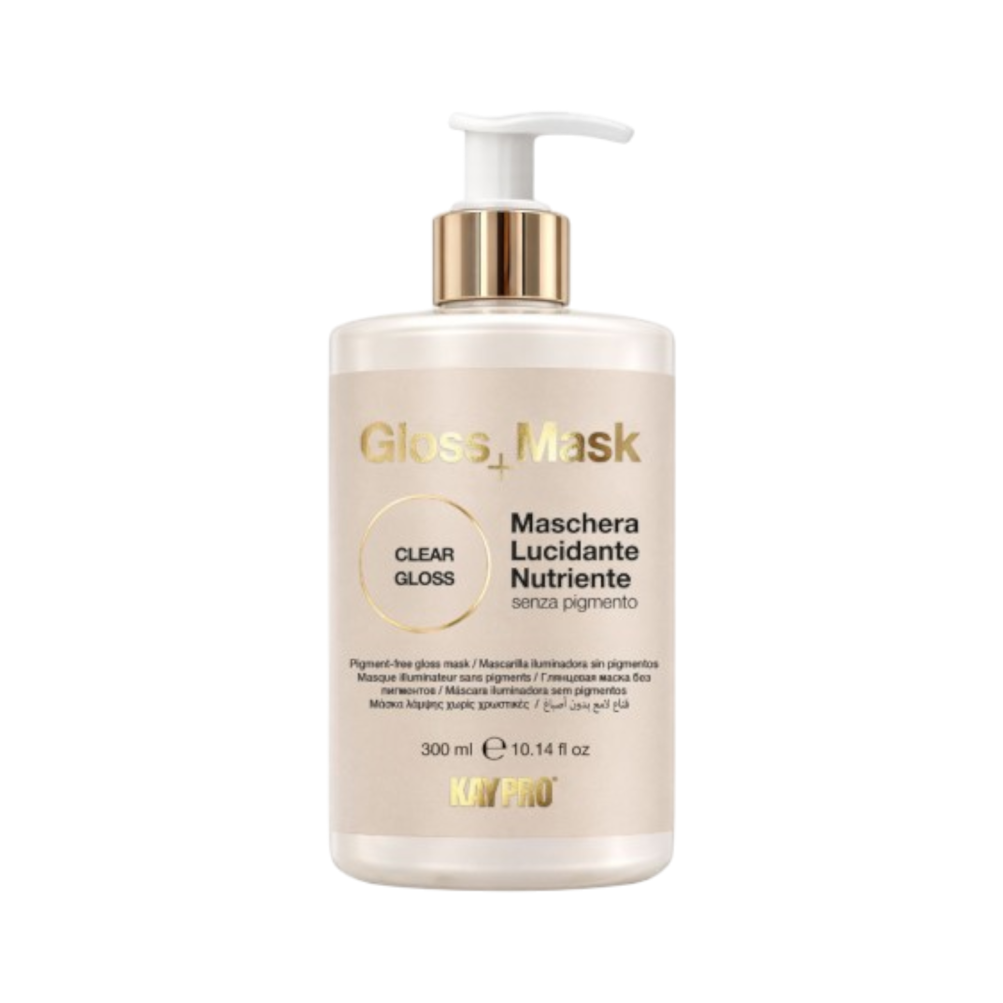 KAYPRO COLOR MASK CLEAR GLOSS Glänzende Haarmaske 300 ml