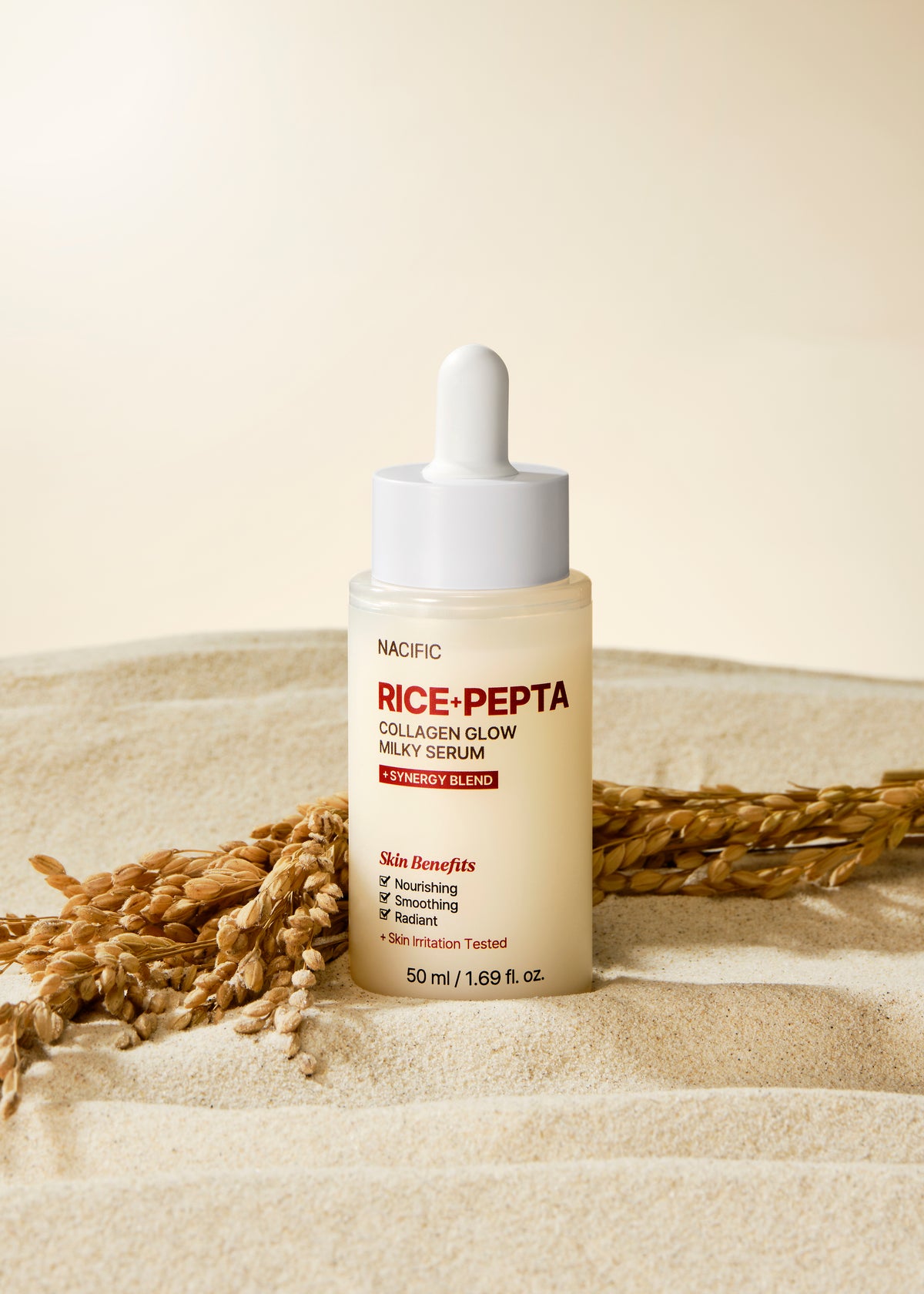 NACIFIC RICE PEPTA COLLAGEN GLOW MILKY Nawilżające serum do twarzy o mlecznej konsystencji 50 ml #5