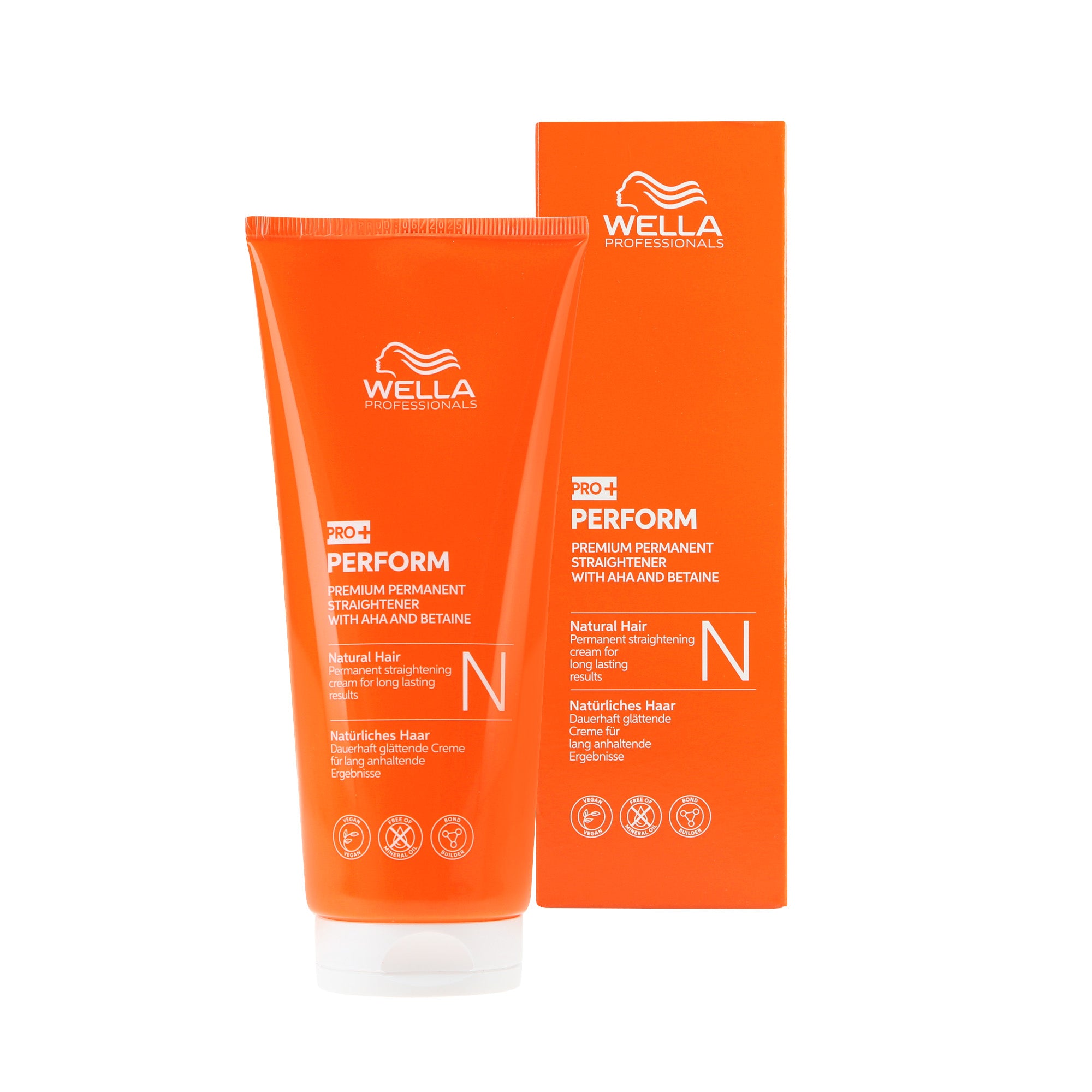 WELLA PROFESSIONALS PRO+ PERFORM N PREMIUM STRAIGHTNER Krem do trwałego prostowania włosów naturalnych 200 ml