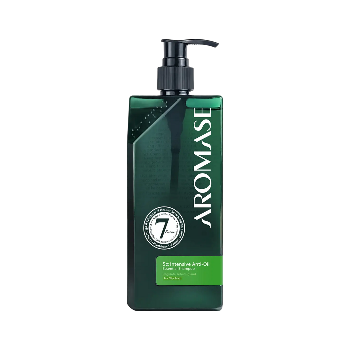 AROMASE 5α INTENSIVES ÄTHERISCHES ANTI-ÖL-SHAMPOO Talgregulierendes Shampoo für fettige Kopfhaut 400 ml