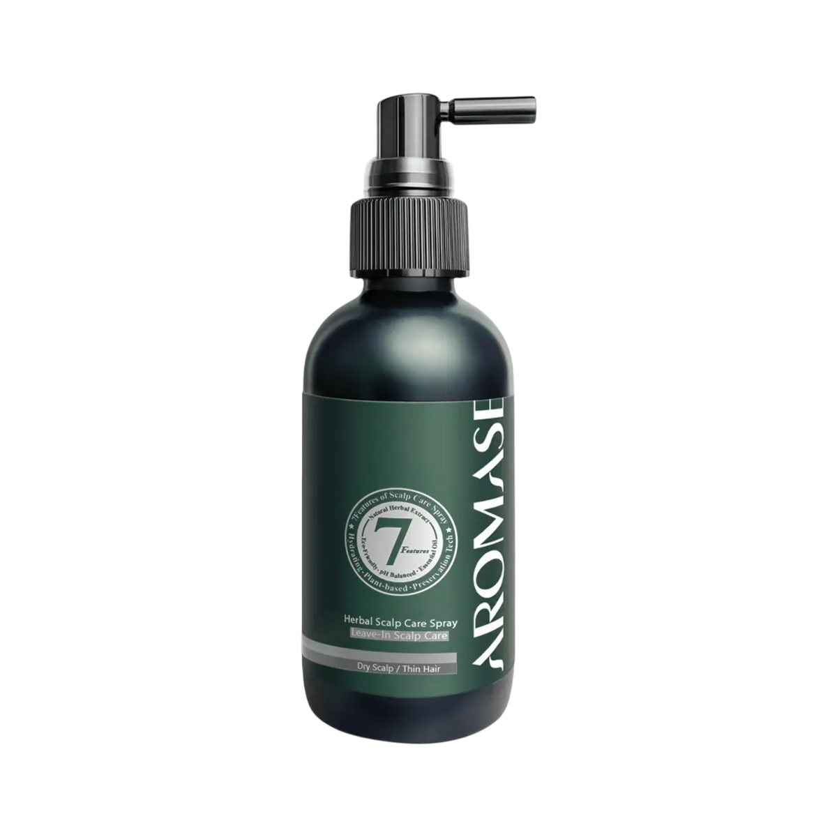 AROMASE HERBAL SCALP CARE SPRAY Kräuterfeuchtigkeitslotion für trockene Kopfhaut und dünnes Haar 115 ml
