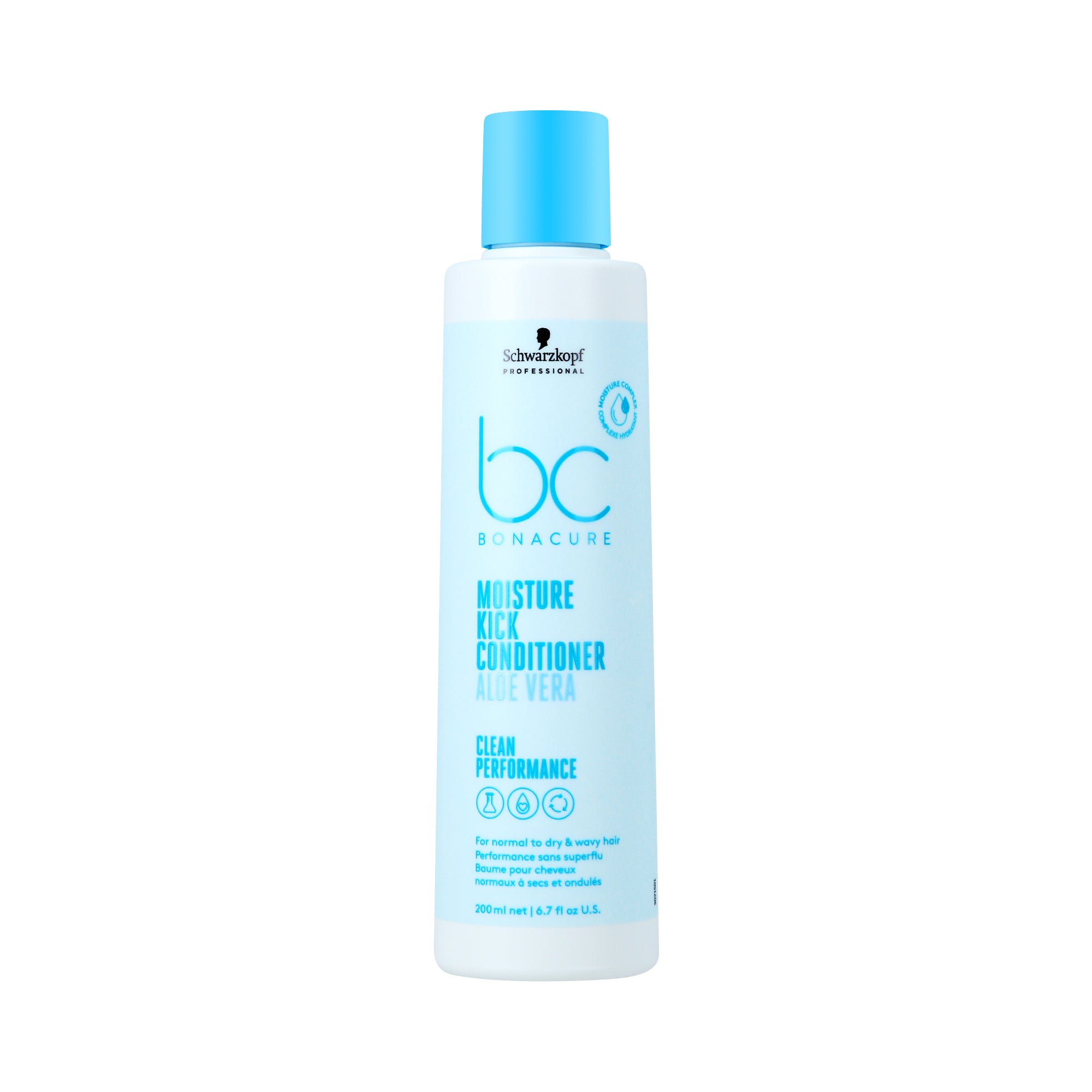 SCHWARZKOPF BC MOISTURE KICK ALOE VERA Nawilżająca odżywka do włosów suchych 200ml